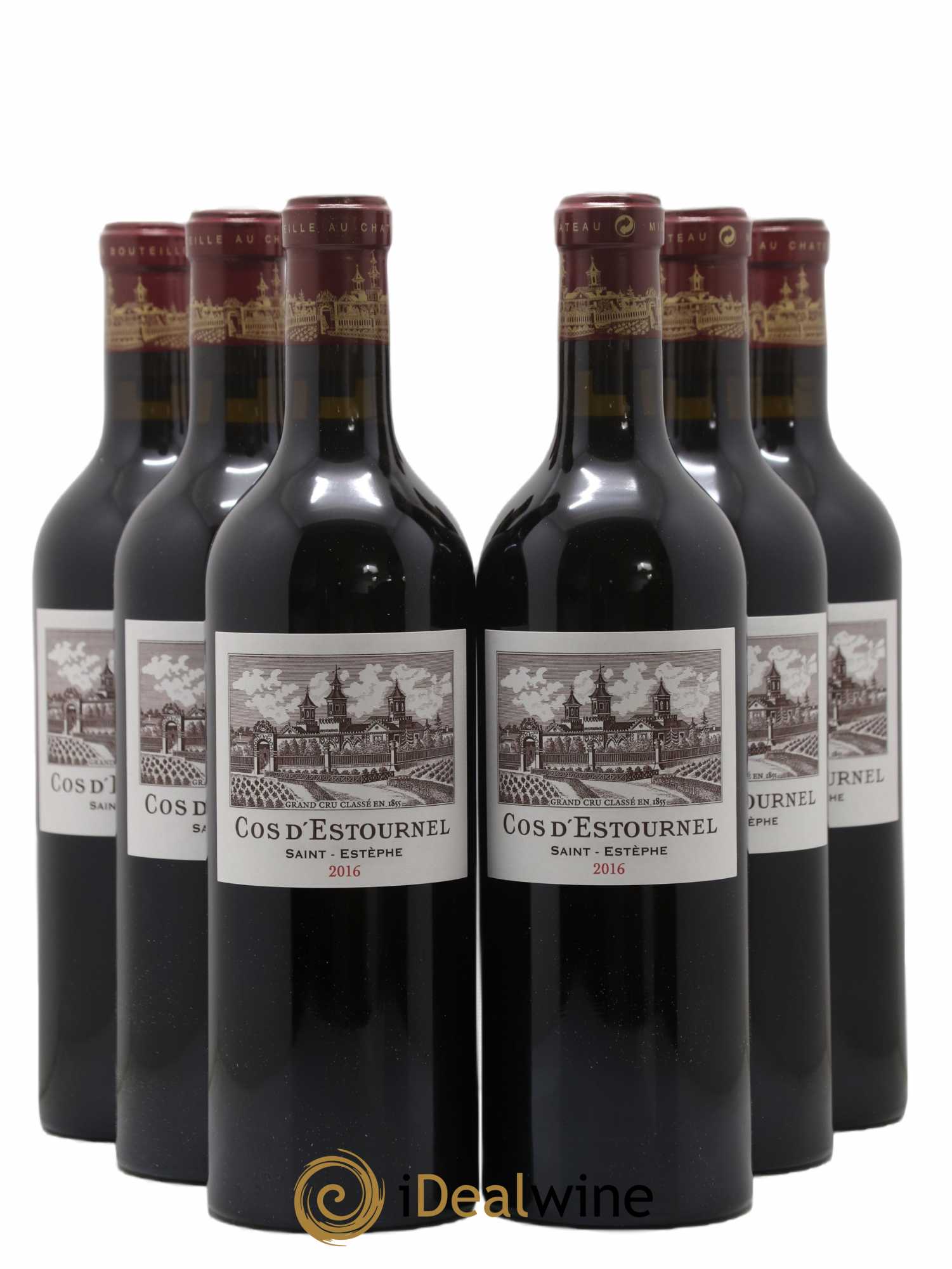 Cos d'Estournel 2ème Grand Cru Classé 2016 - Lot de 6 bouteilles - 0