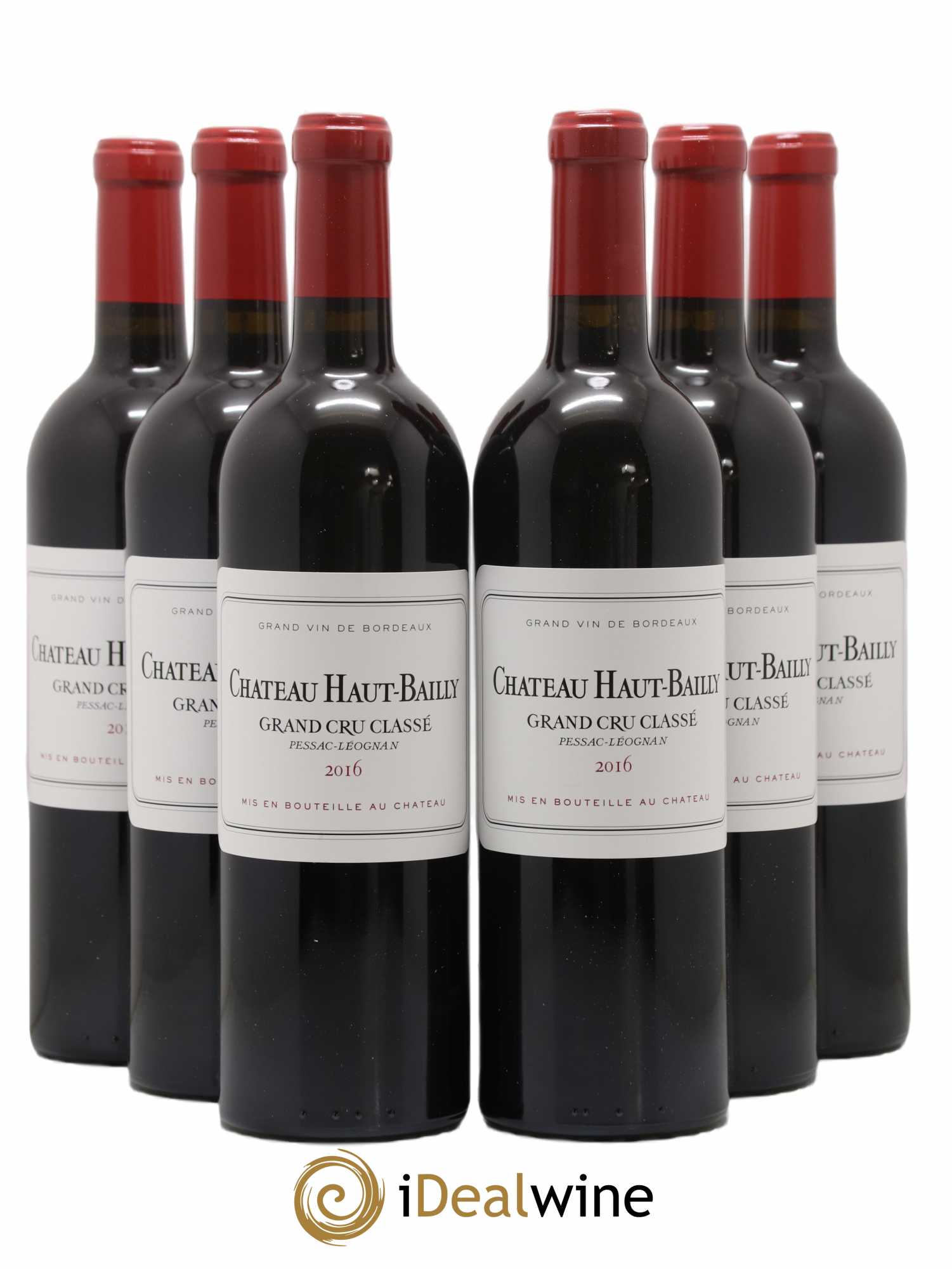 Château Haut-Bailly Cru Classé de Graves 2016 - Lot de 6 bouteilles - 0