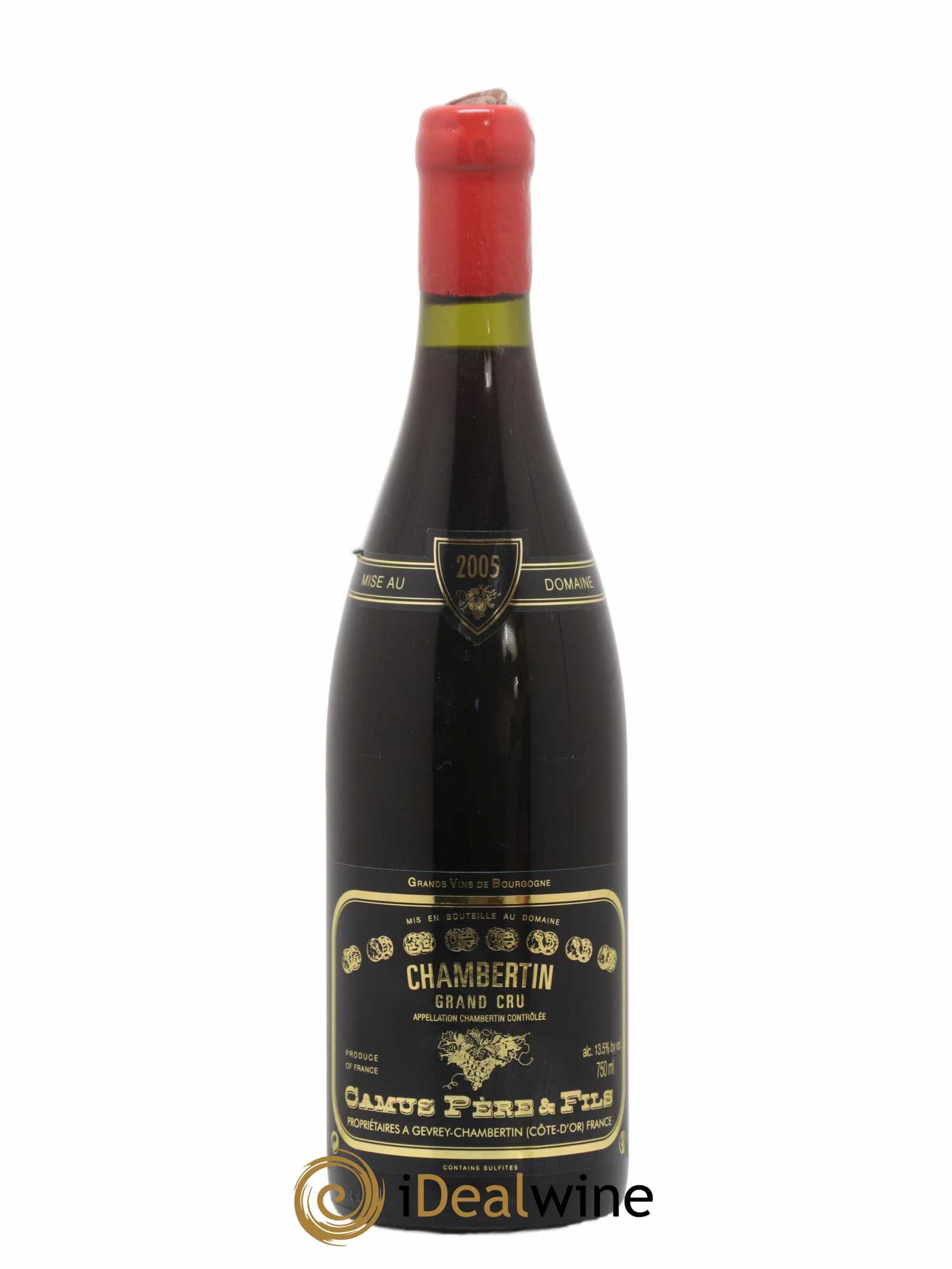 Chambertin Grand Cru Camus Père et Fils (Domaine) 2005 - Lot de 1 bouteille - 0
