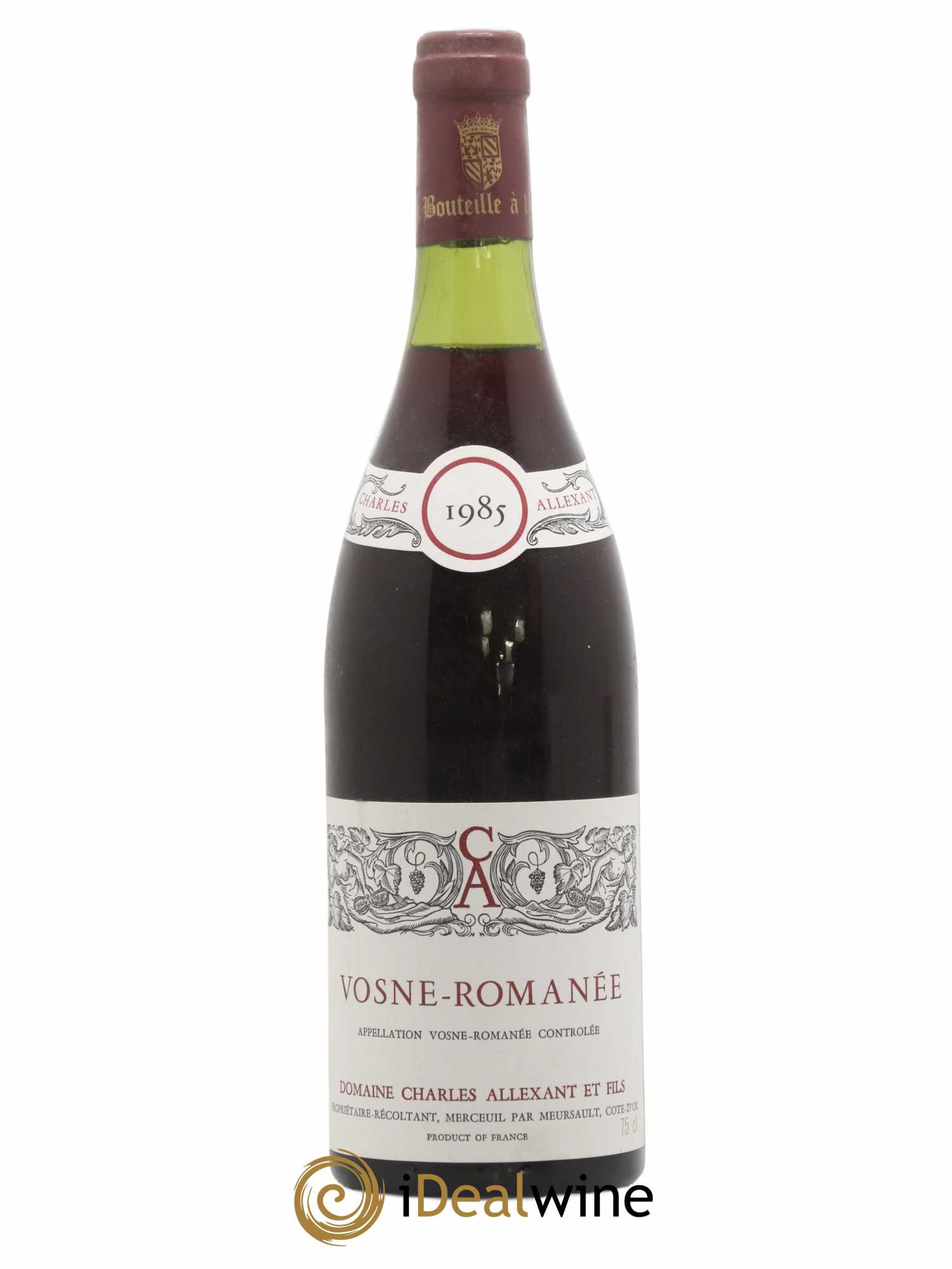 Vosne-Romanée Charles Allexant et Fils 1985 - Posten von 1 Flasche - 0