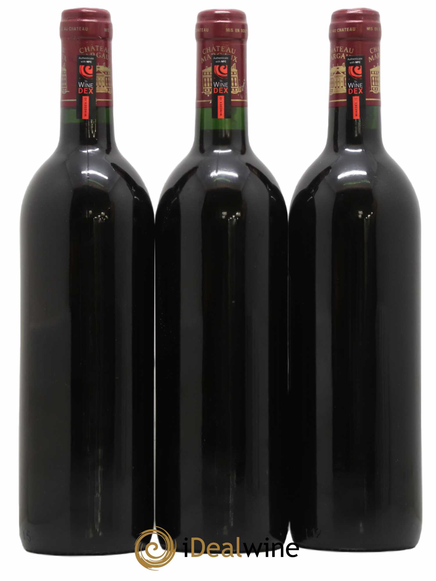 Château Margaux 1er Grand Cru Classé 1990 - Lot de 3 bouteilles - 1