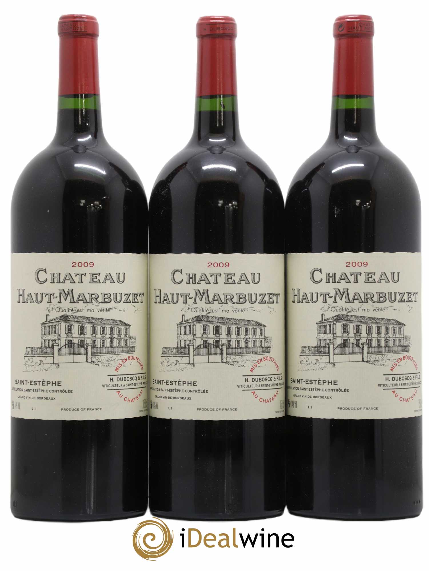 Château Haut Marbuzet 2009 - Lot de 6 magnums - 2