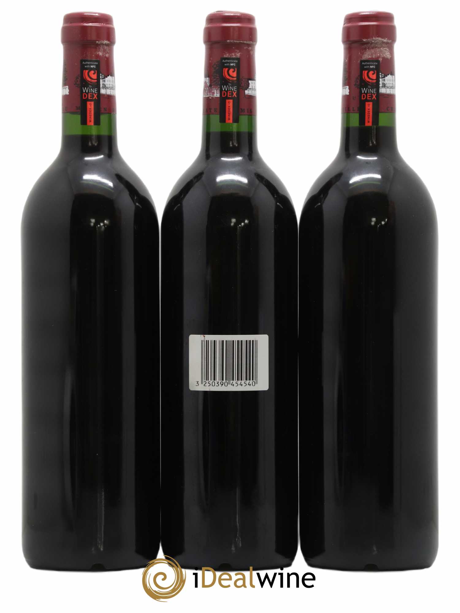 Château Lafite Rothschild 1er Grand Cru Classé 1998 - Lot de 3 bouteilles - 1