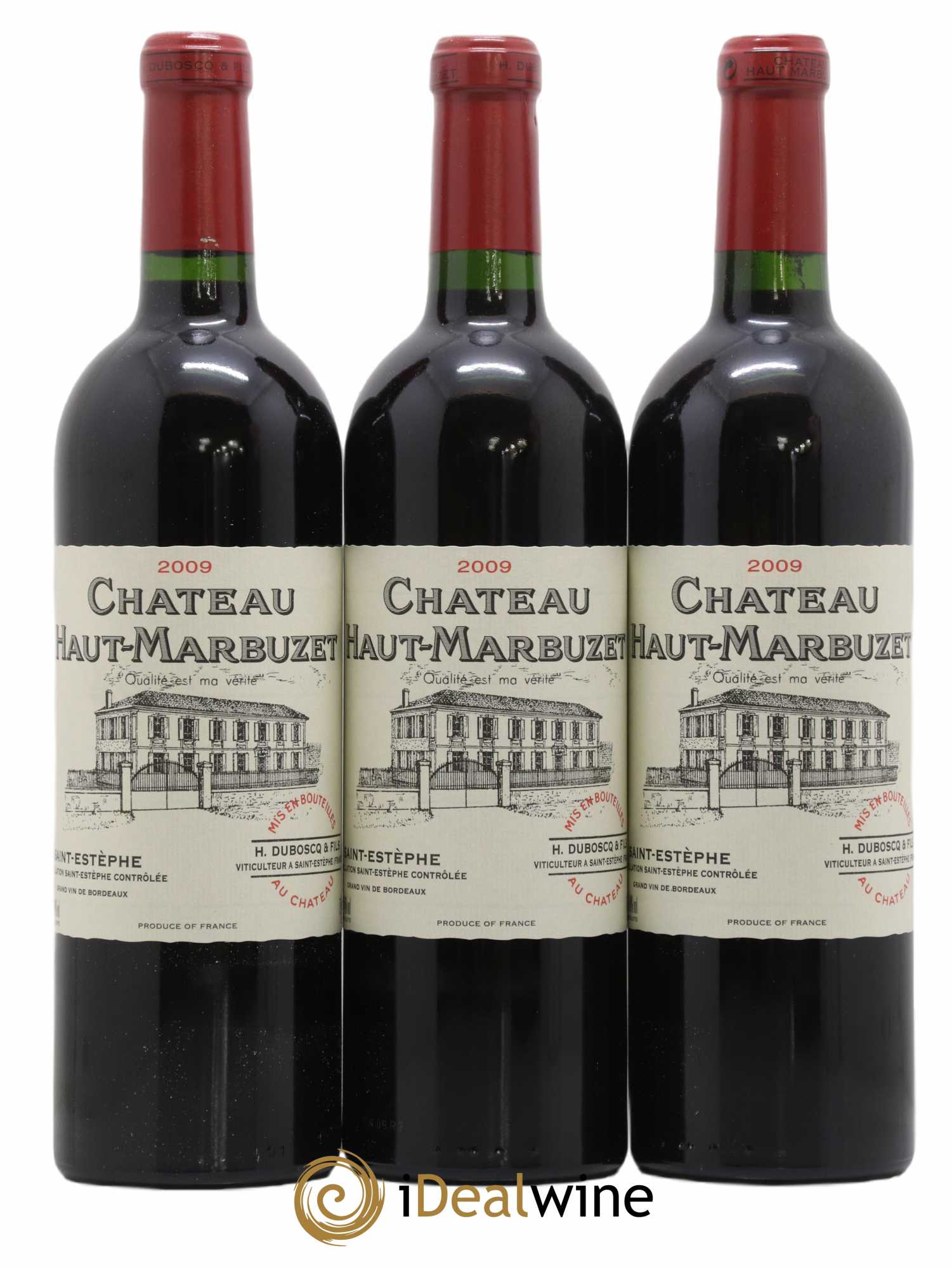 Château Haut Marbuzet 2009 - Lot de 12 bouteilles - 2