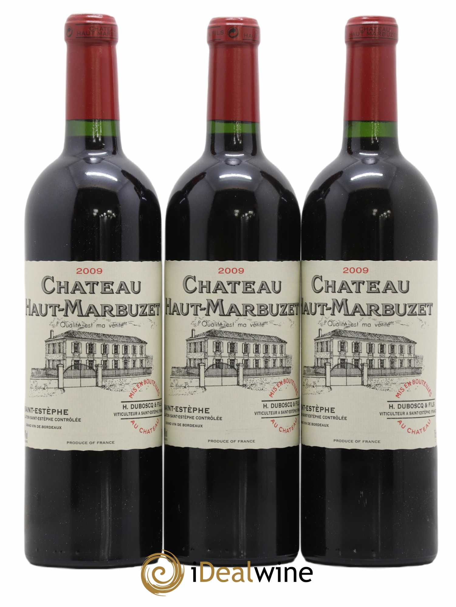 Château Haut Marbuzet 2009 - Lot de 12 bouteilles - 4
