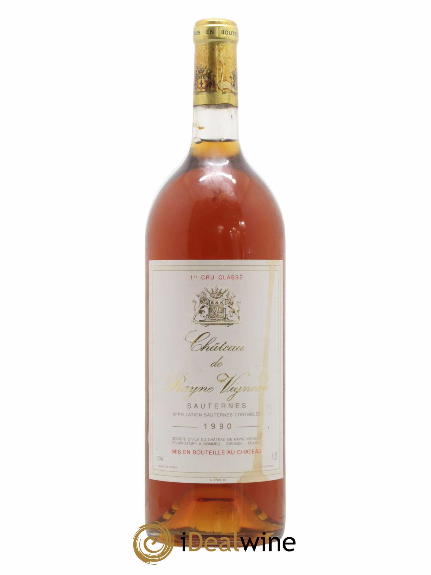 Château de Rayne Vigneau 1er Grand Cru Classé 1990 - Lotto di 1 magnum - 0