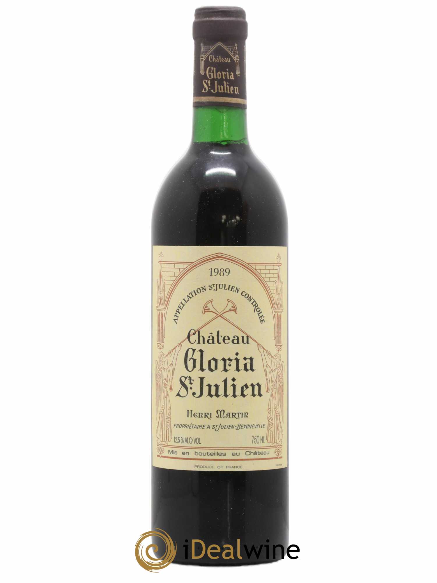 Château Gloria 1989 - Lot de 1 bouteille - 0