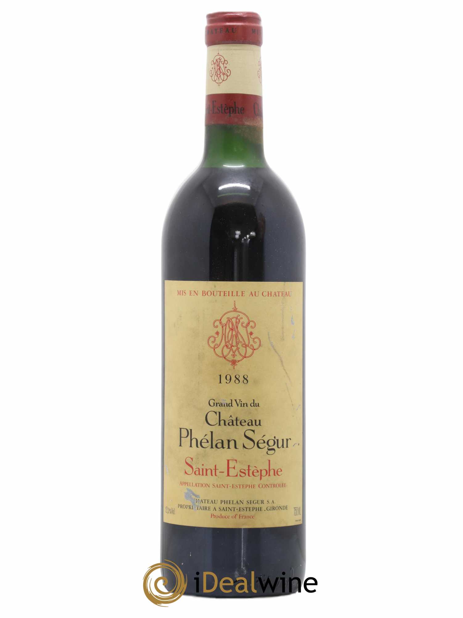 Château Phélan Ségur 1988 - Lot de 1 bouteille - 0