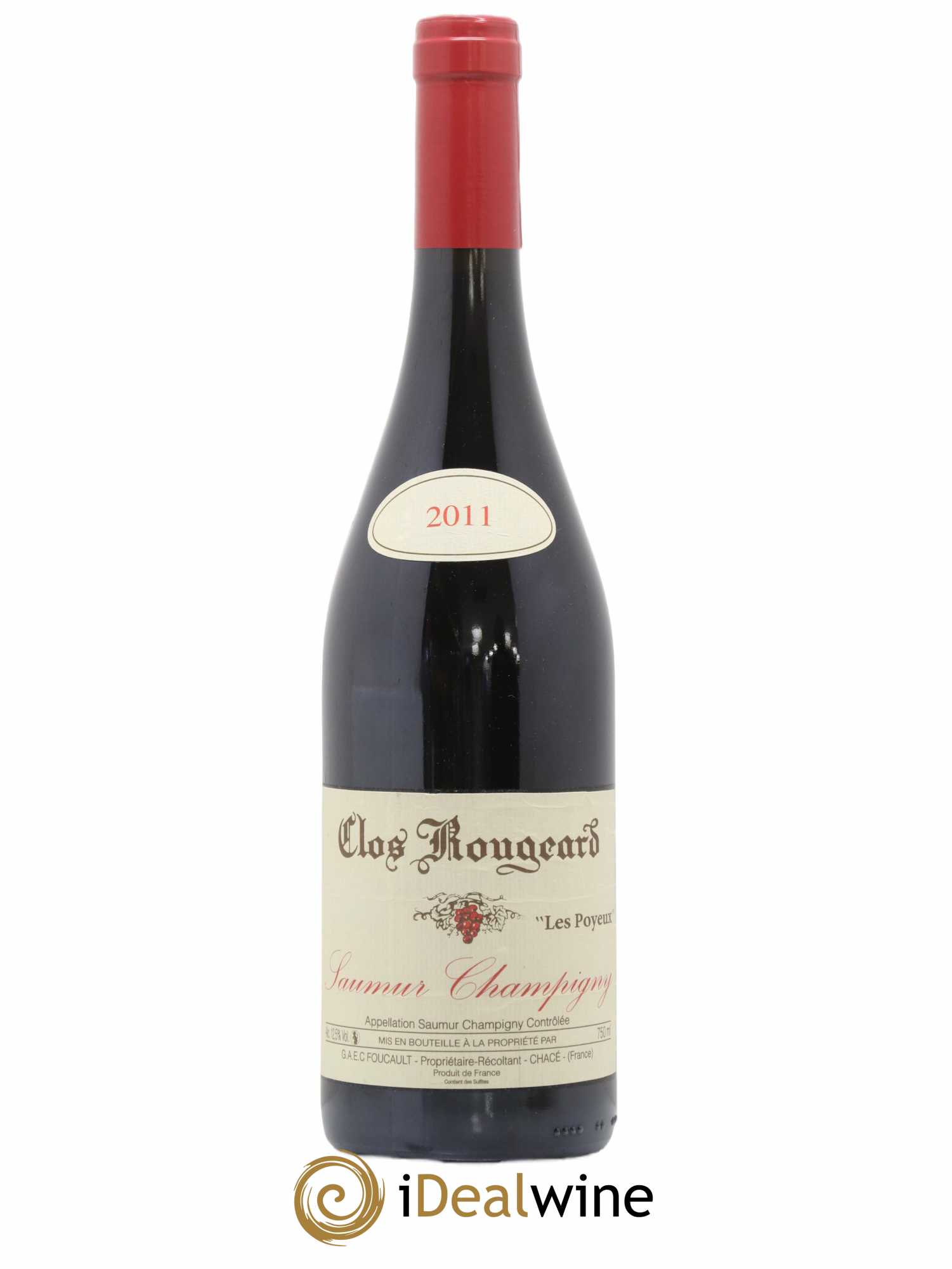 Saumur-Champigny Les Poyeux Clos Rougeard 2011 - Lot de 1 bouteille - 0