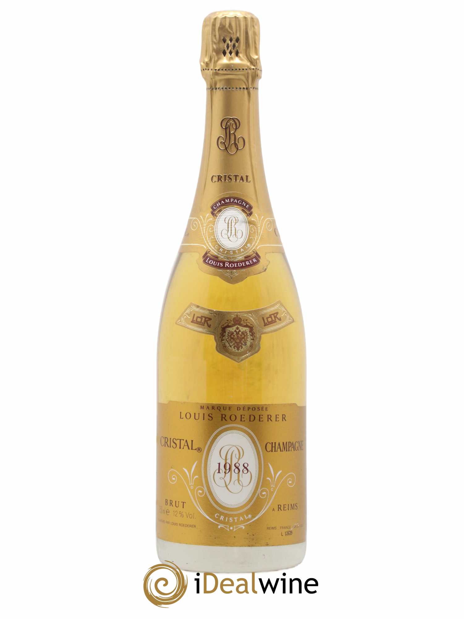Cristal Louis Roederer 1988 - Lot de 1 bouteille - 0