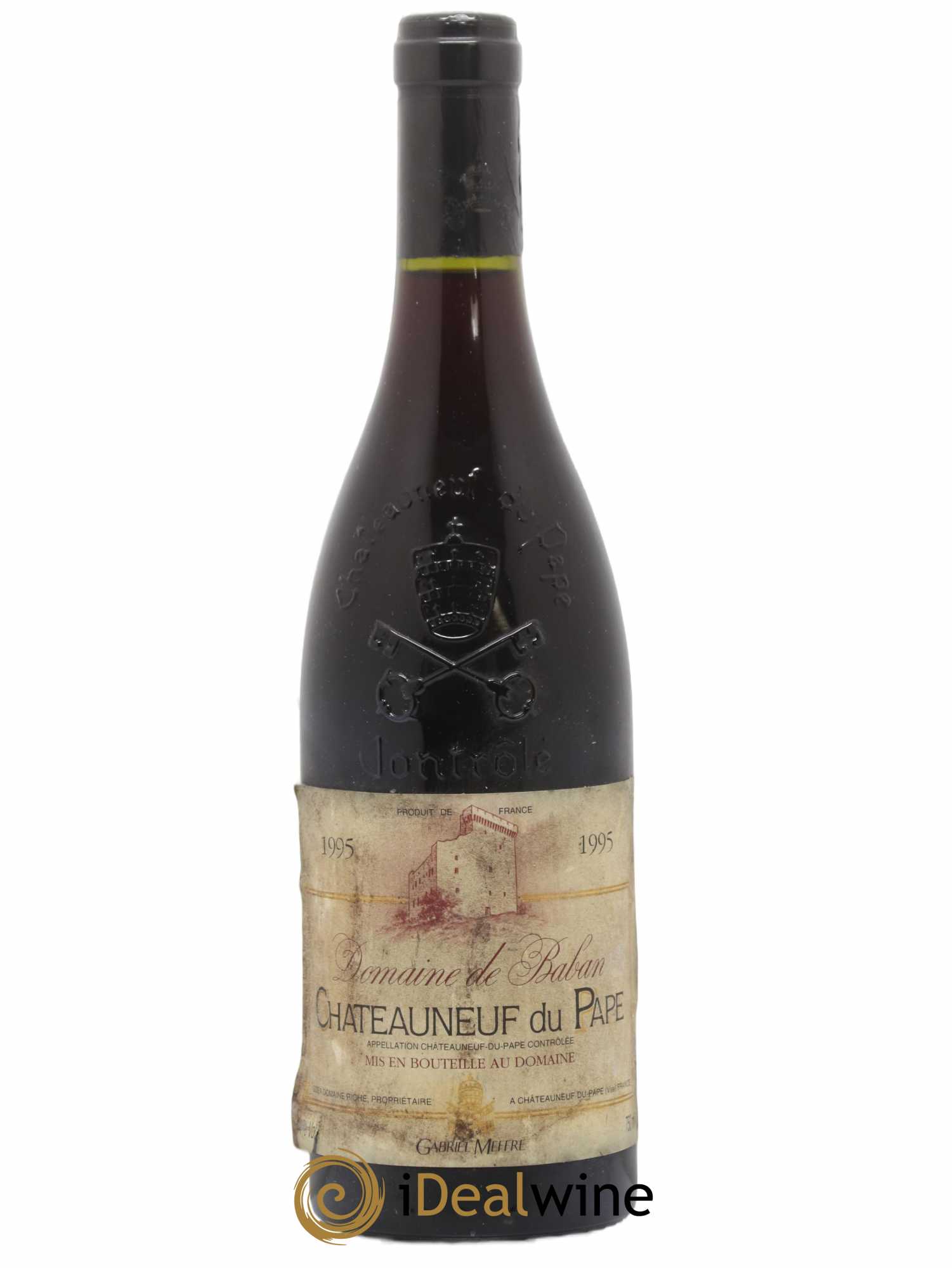 Châteauneuf-du-Pape Domaine De Baban Gabriel Meffre 1995 - Posten von 1 Flasche - 0
