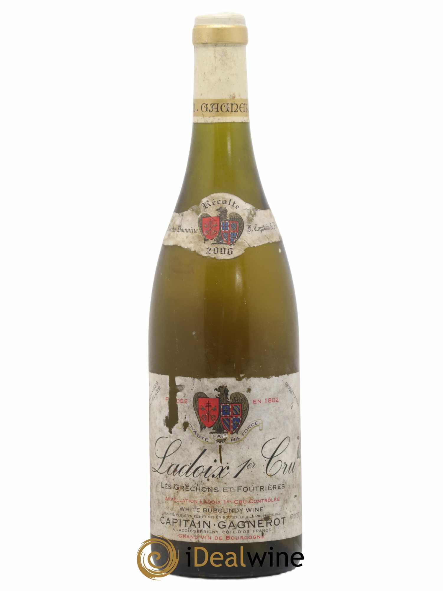 Ladoix 1er Cru Les Grechons Foutrieres Capitain Gagnerot 2006 - Posten von 1 Flasche - 0