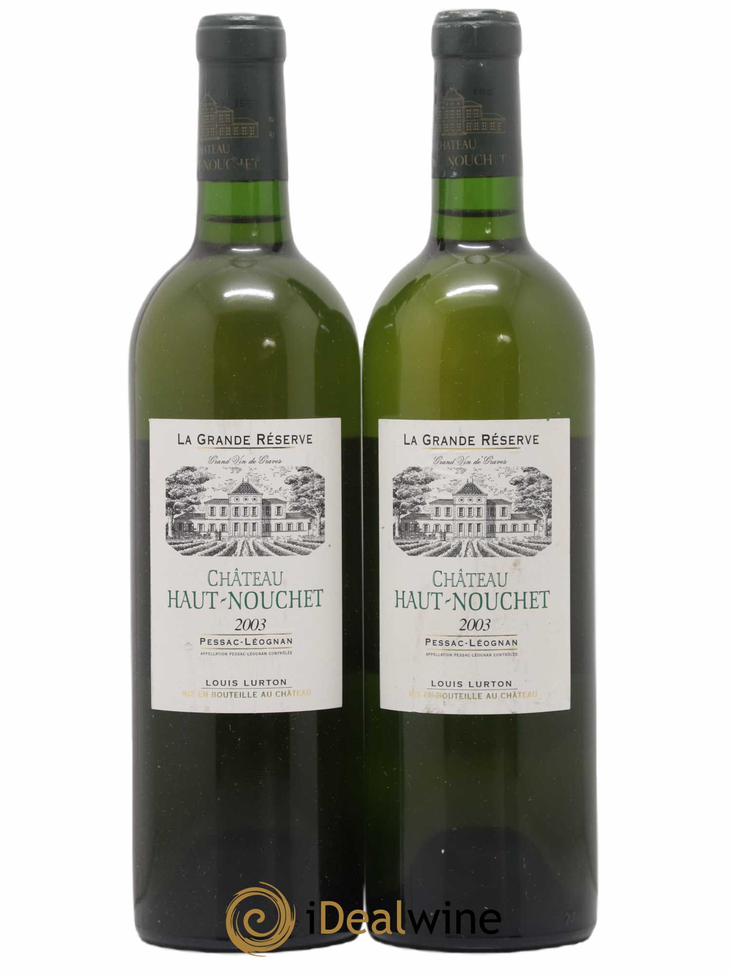 Château Haut-Nouchet Louis Lurton (sans prix de réserve) 2003 - Posten von 2 Flaschen - 0