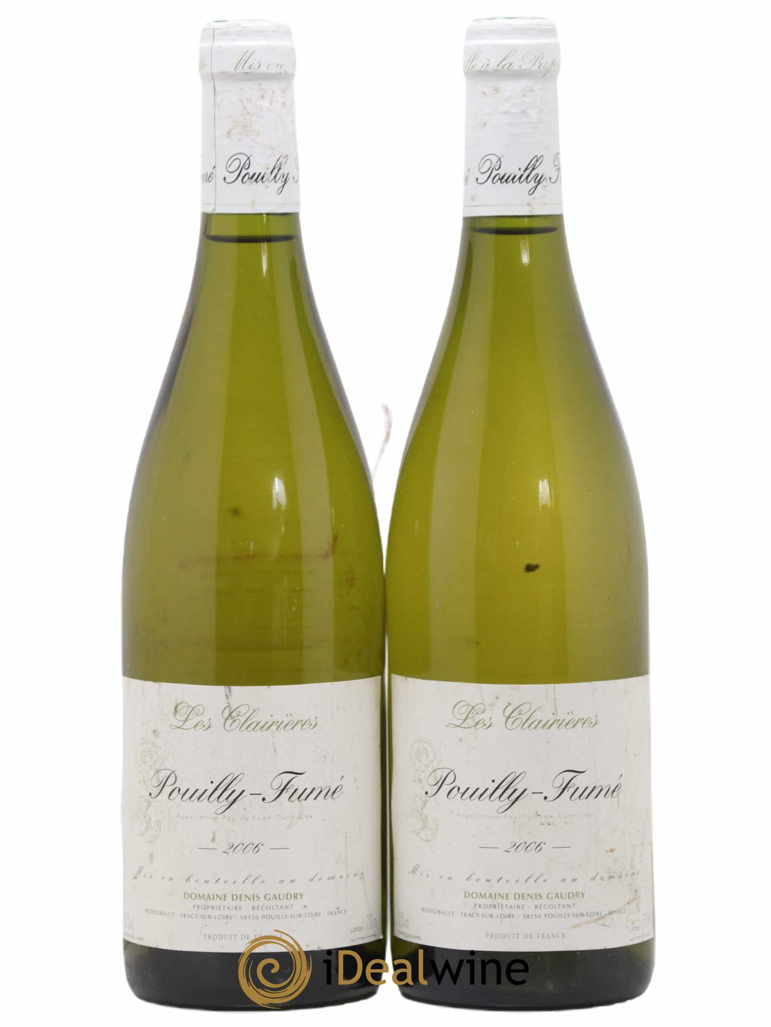 Pouilly-Fumé Les Clairieres Denis Gaudry 2006 - Posten von 2 Flaschen - 0