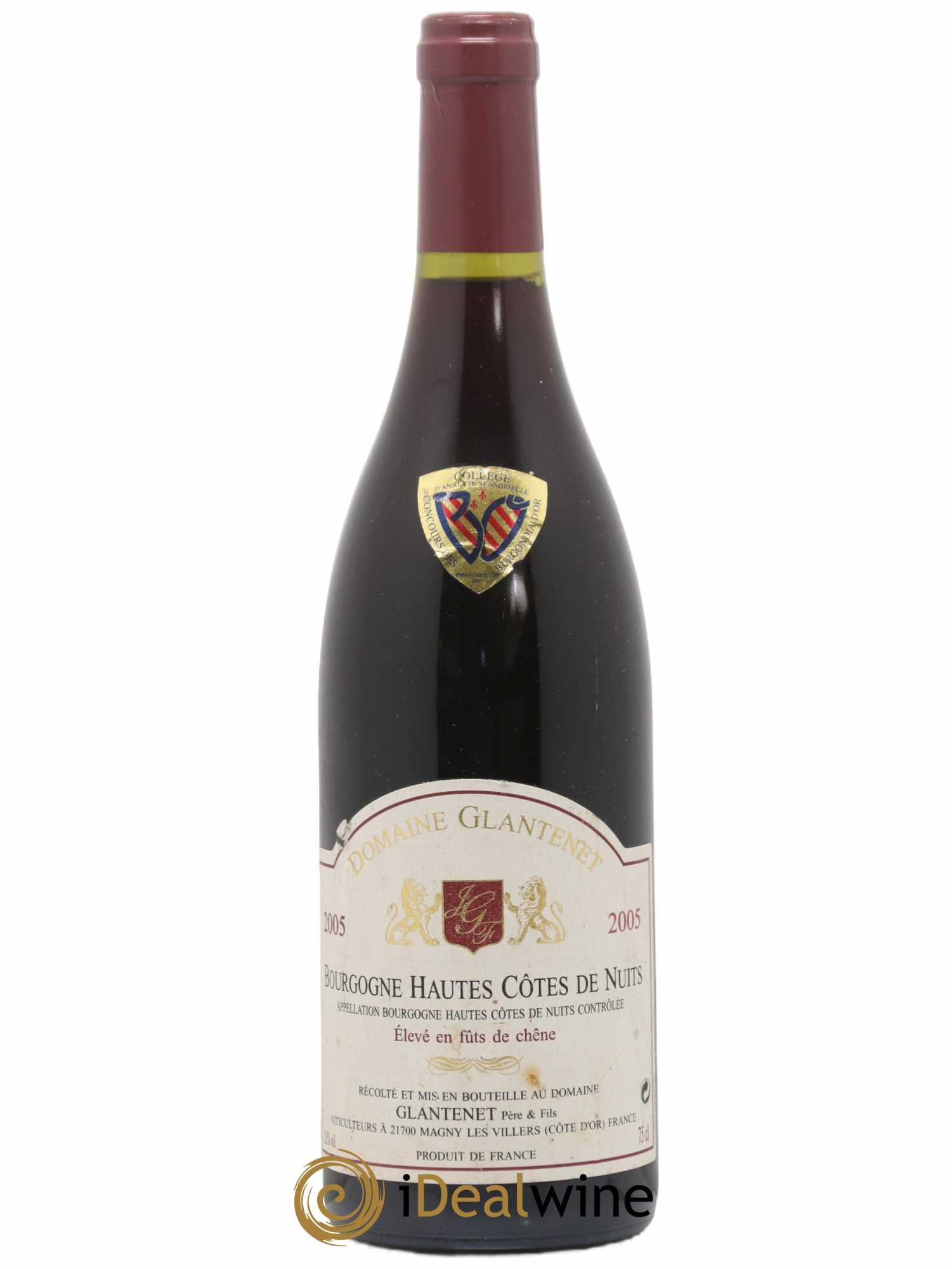 Hautes-Côtes de Nuits Glantenet Et Fils 2005 - Posten von 1 Flasche - 0