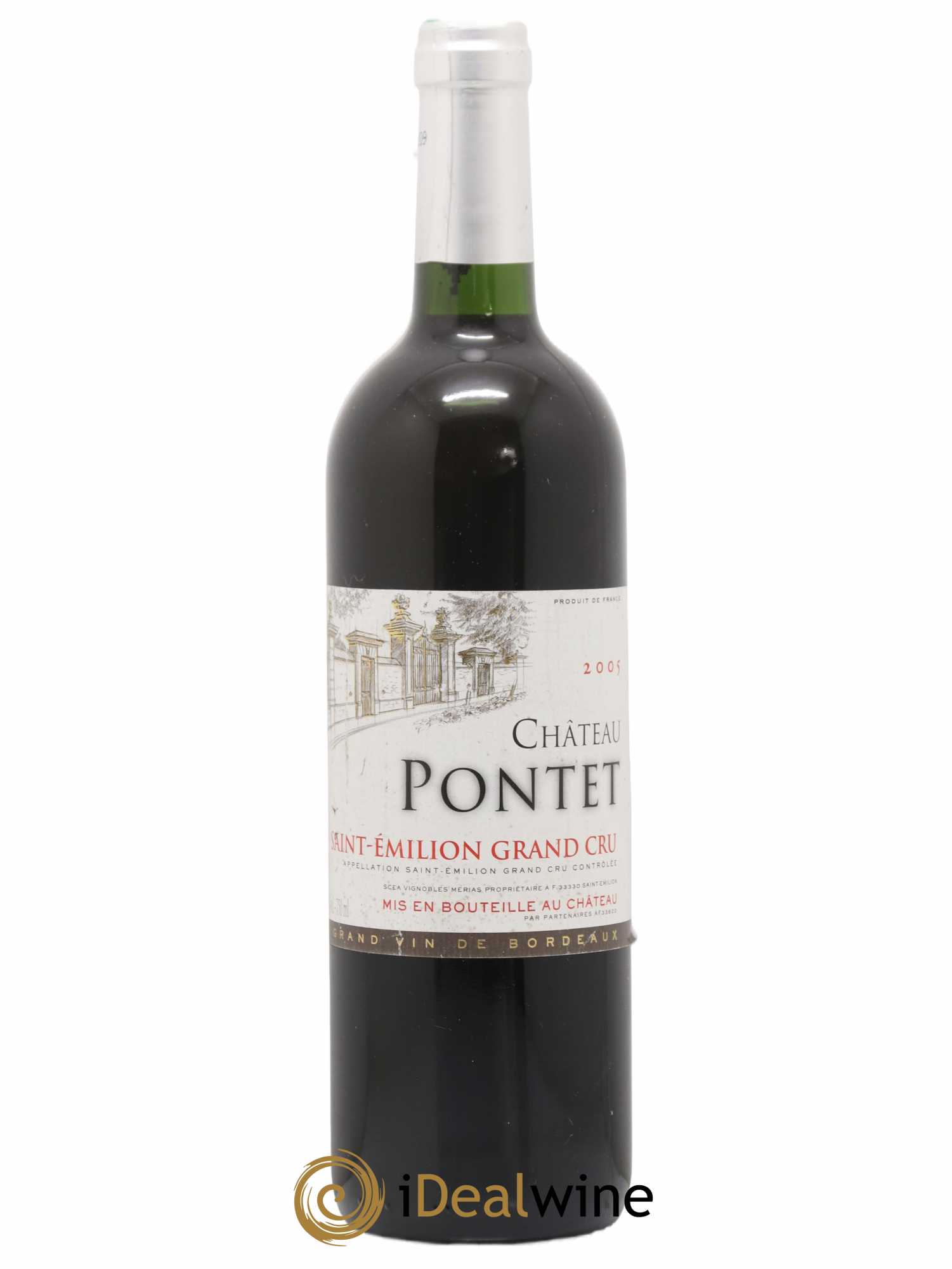 Saint-Émilion Grand Cru Château Pontet 2005 - Lot de 1 bouteille - 0