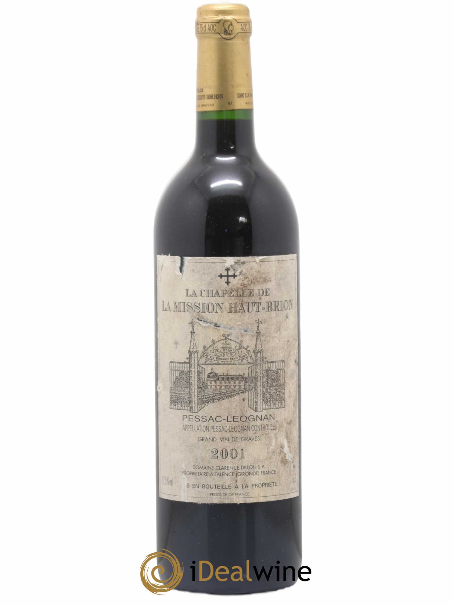 La Chapelle de La Mission Haut-Brion Second Vin 2001 - Lot de 1 bouteille - 0