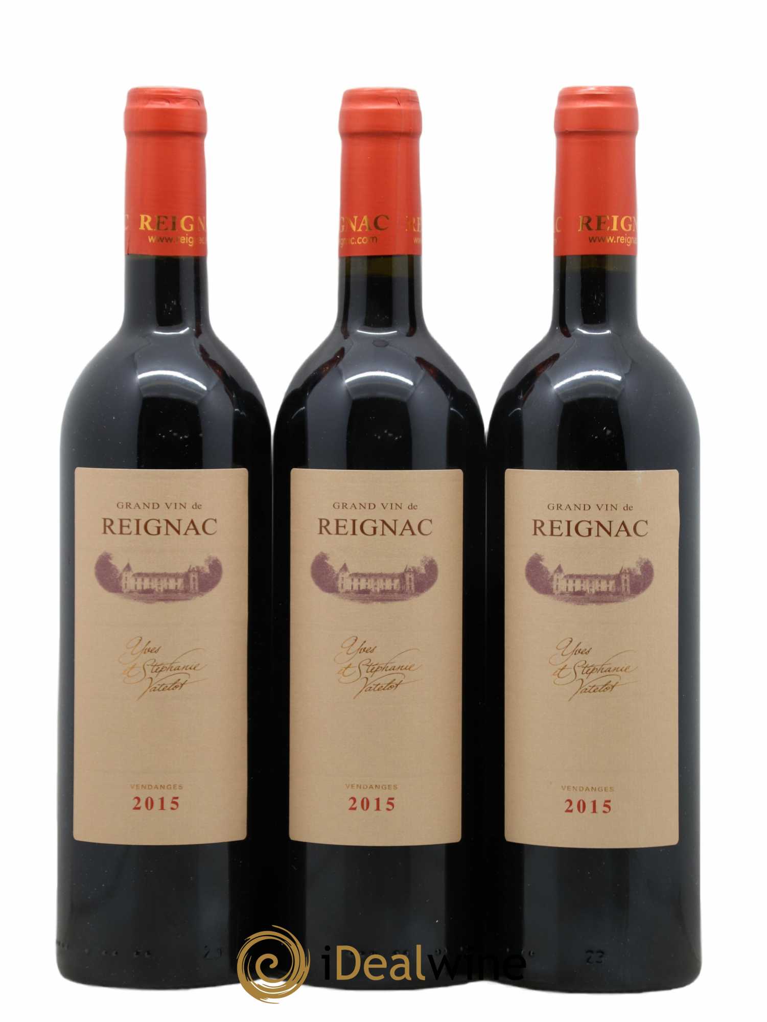 Grand vin de Reignac 2015 - Lot de 6 bouteilles - 2
