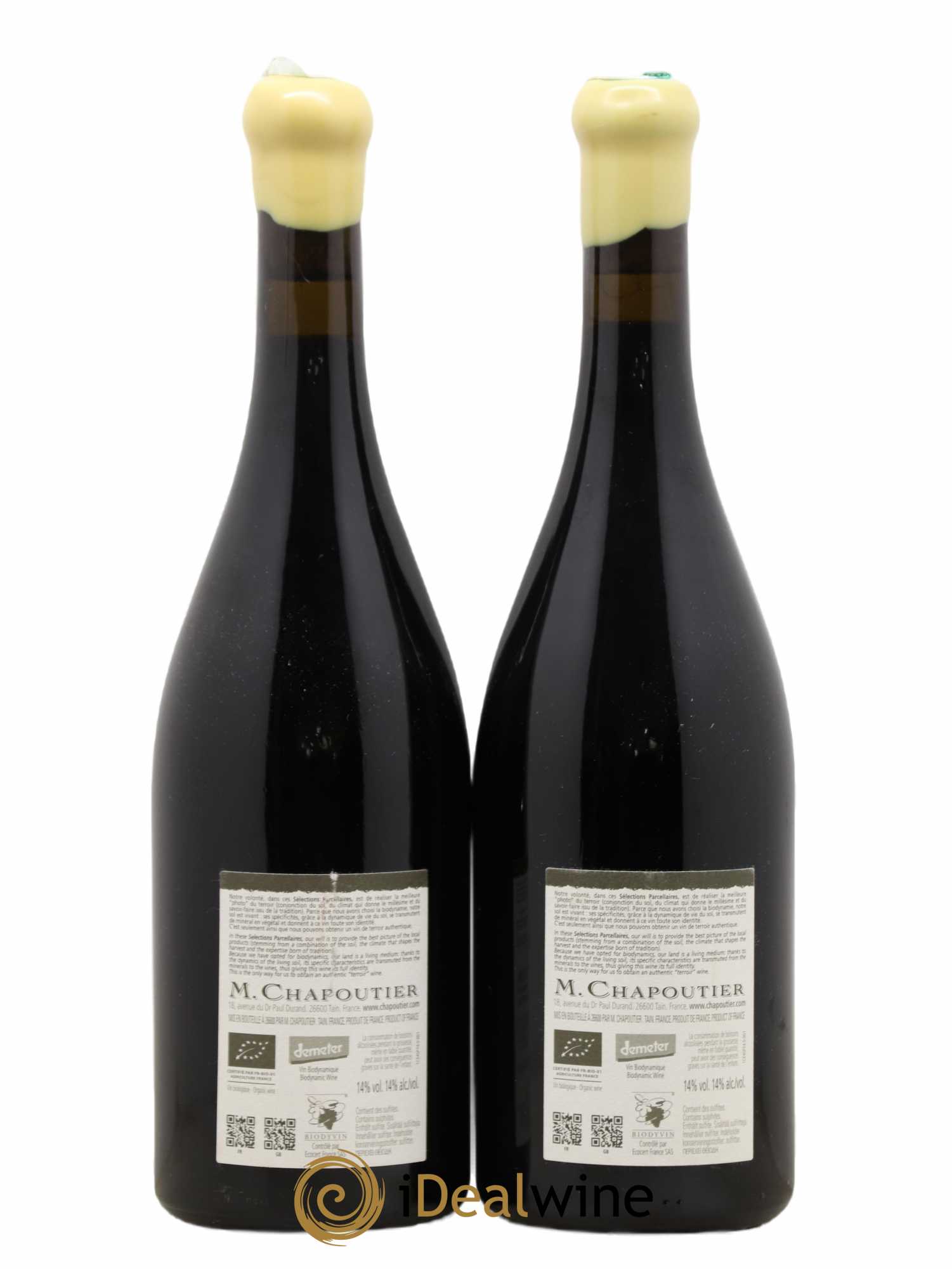 Hermitage Ermitage Les Greffieux Chapoutier 2015 - Lot de 2 bouteilles - 1