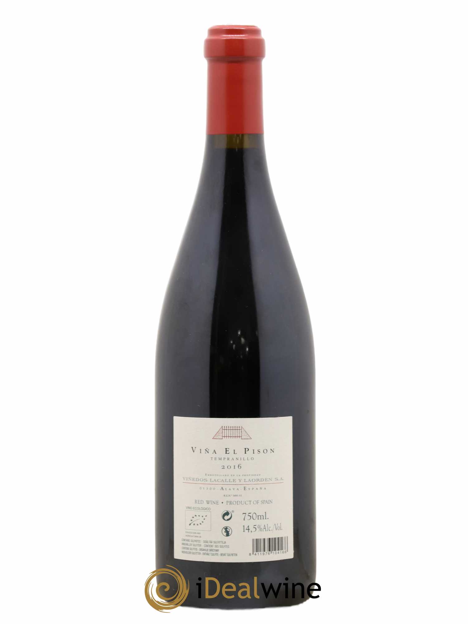 Rioja DOCA Vina El Pison Artadi 2016 - Lot de 1 bouteille - 1