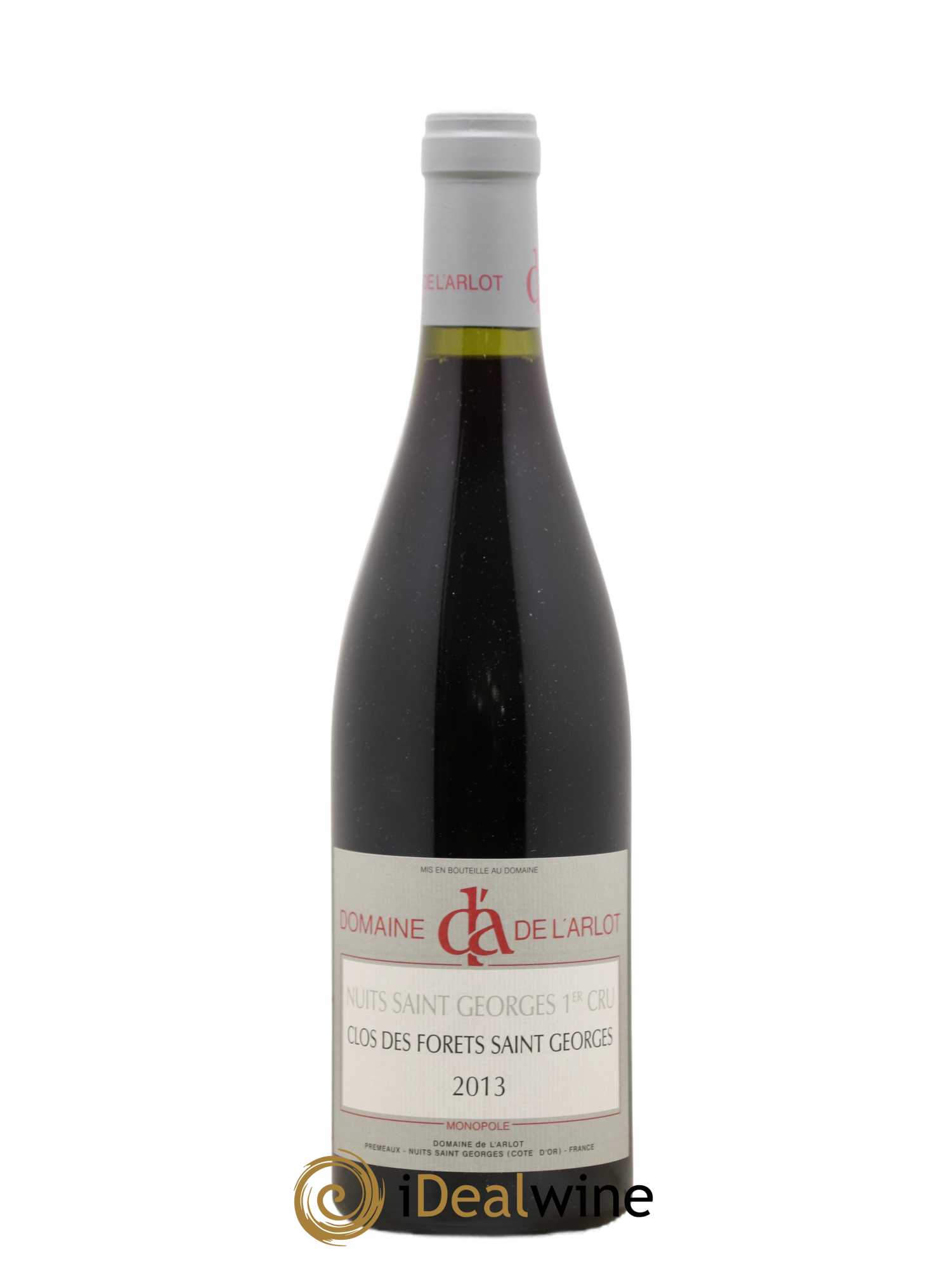 Nuits-Saint-Georges 1er Cru Clos des Forêts Saint-Georges Domaine de l'Arlot 2013 - Lot de 1 bouteille - 0