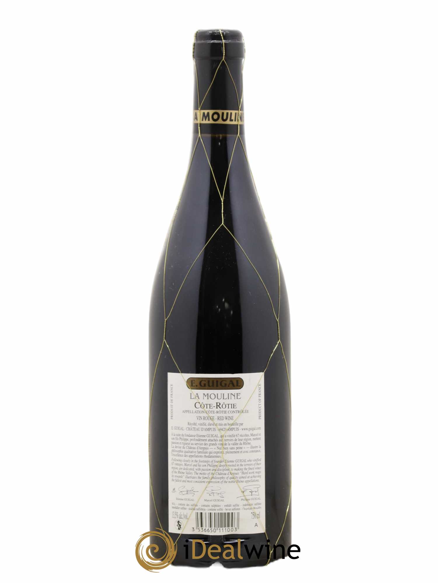 Côte-Rôtie La Mouline Guigal 2014 - Lot de 1 bouteille - 1