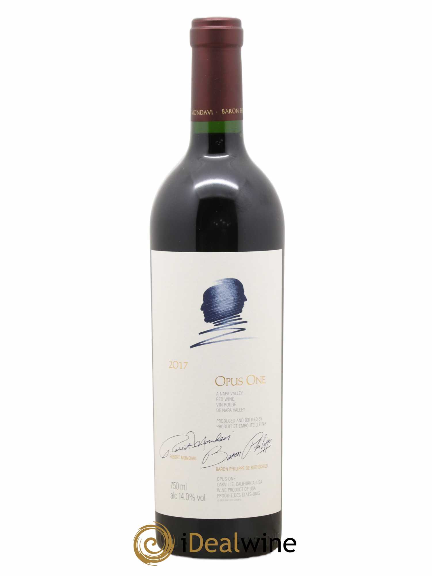 Napa Valley Opus One Robert Mondavi 2017 - Lot de 1 bouteille - 0