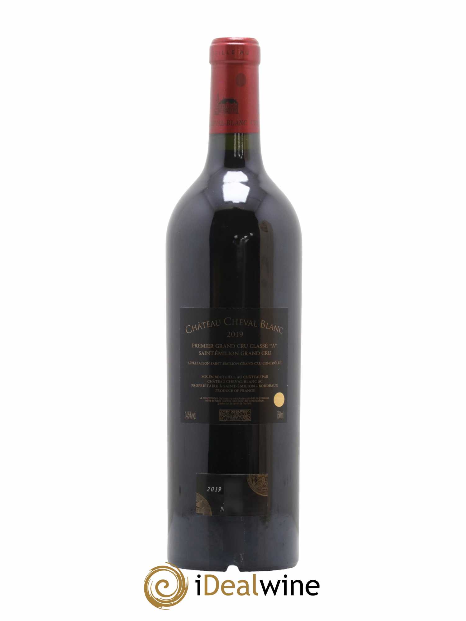 Château Cheval Blanc 1er Grand Cru Classé A 2019 - Lot de 1 bouteille - 2