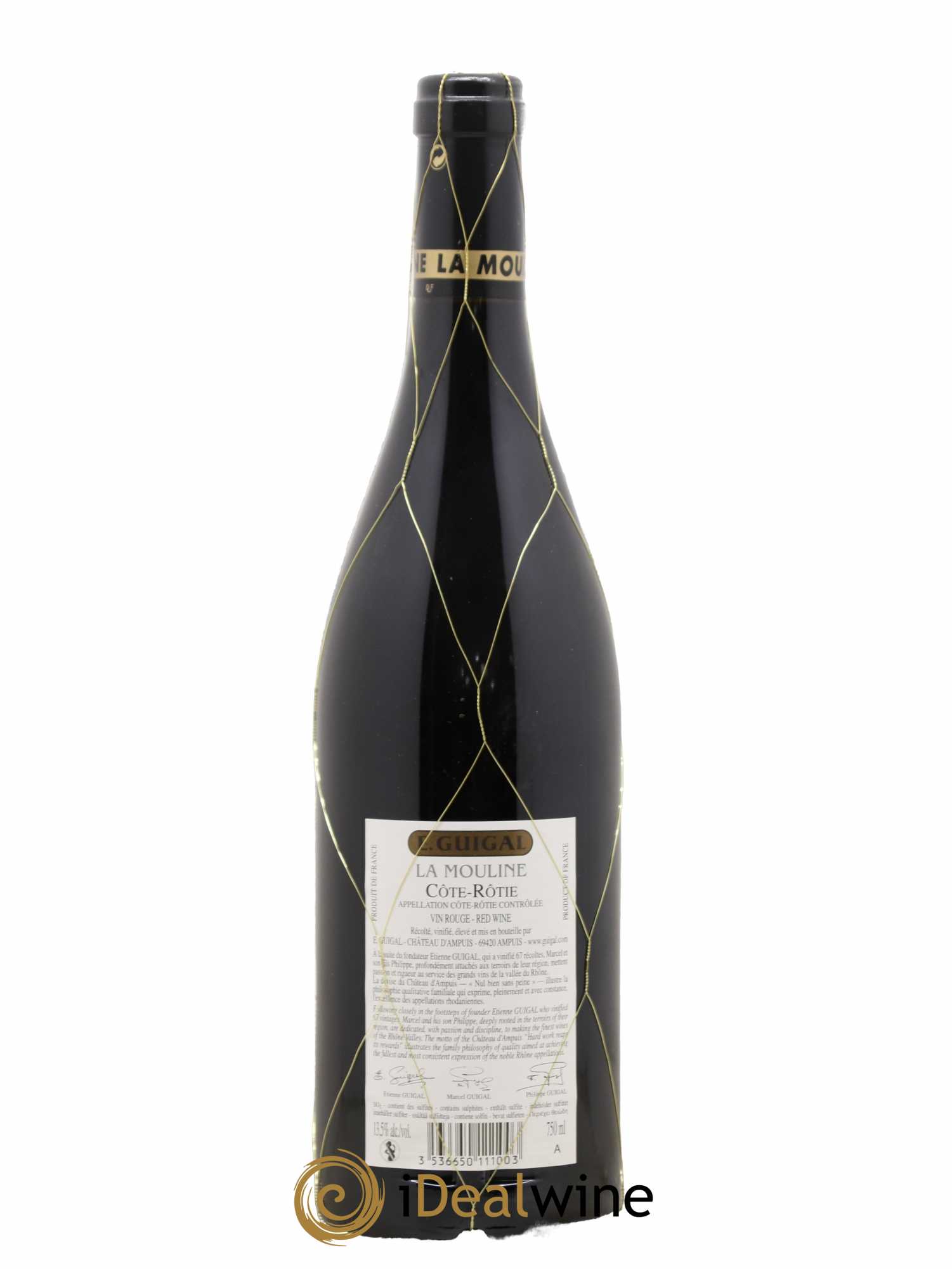 Côte-Rôtie La Mouline Guigal 2016 - Lot de 1 bouteille - 1