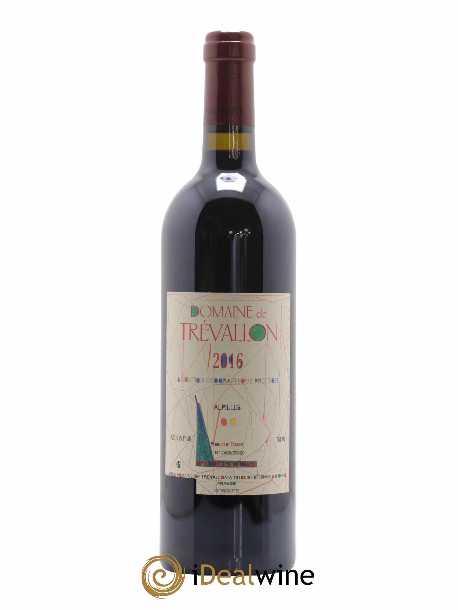 Alpilles Trévallon (Domaine de) Eloi Dürrbach 2016 - Lot de 1 bouteille - 0
