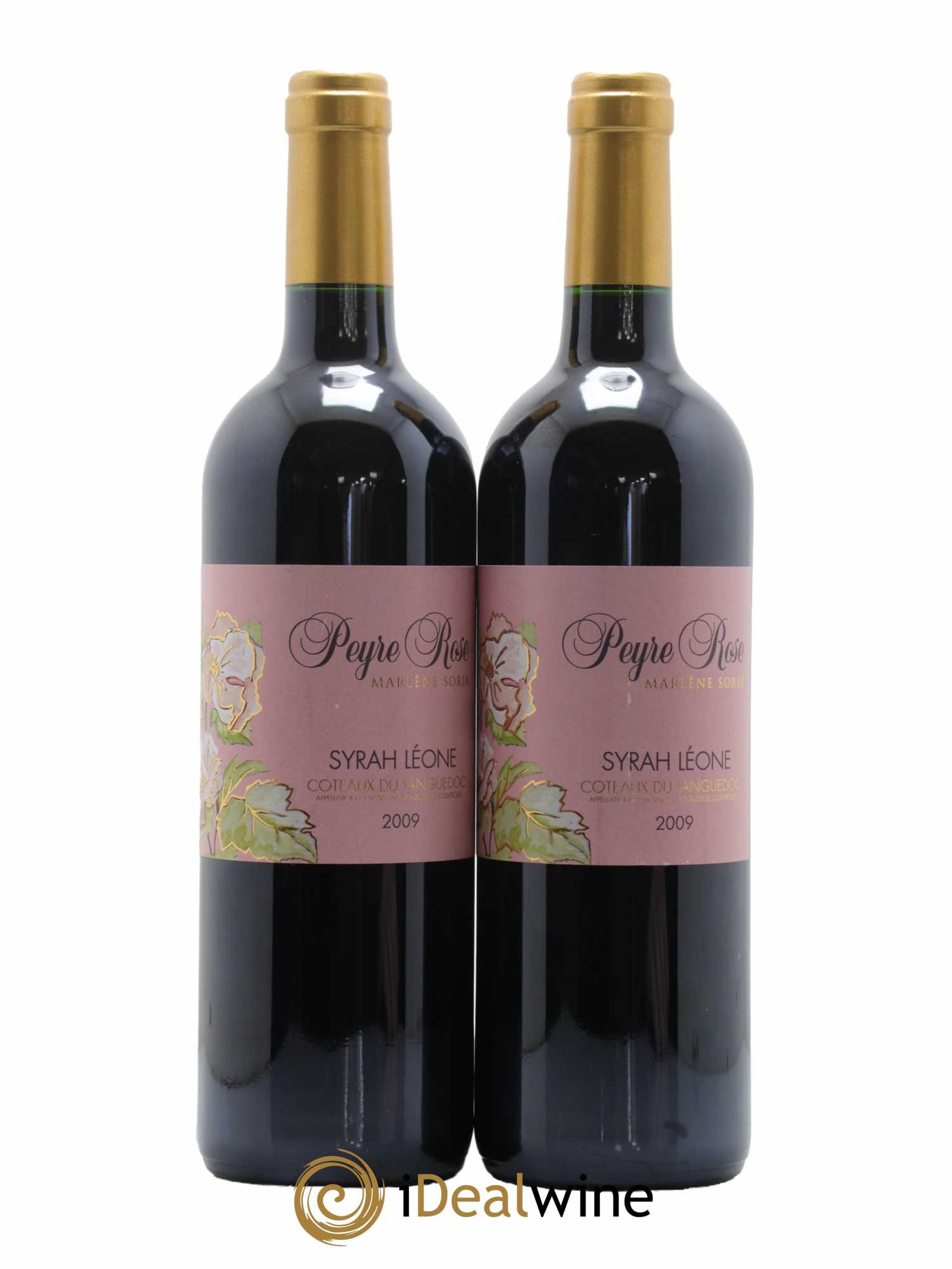 Coteaux du Languedoc Domaine Peyre Rose Belle Léone (anciennement Syrah Léone) Marlène Soria 2009 - Lot de 2 bouteilles - 0