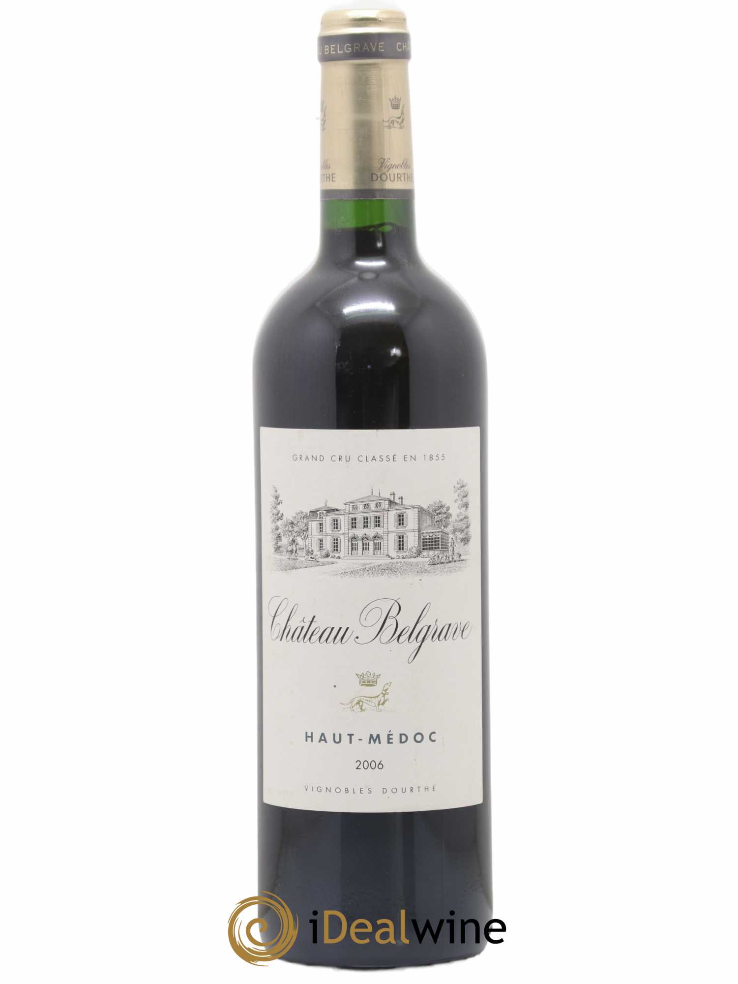 Château Belgrave 5ème Grand Cru Classé 2006 - Lot de 1 bouteille - 0