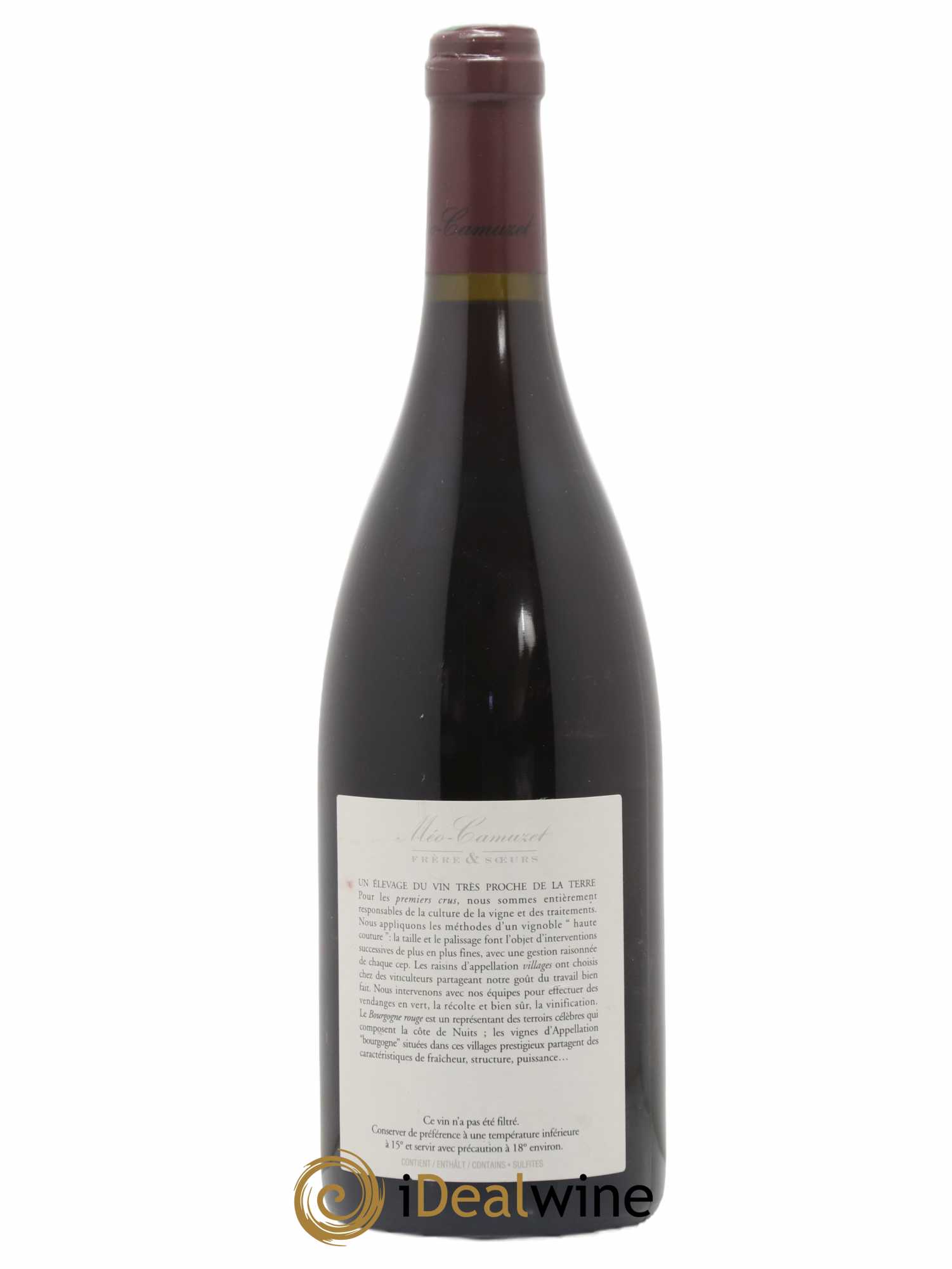 Chambolle-Musigny 1er Cru Les Cras Méo-Camuzet (Frère & Soeurs) 2007 - Lot de 1 bouteille - 1