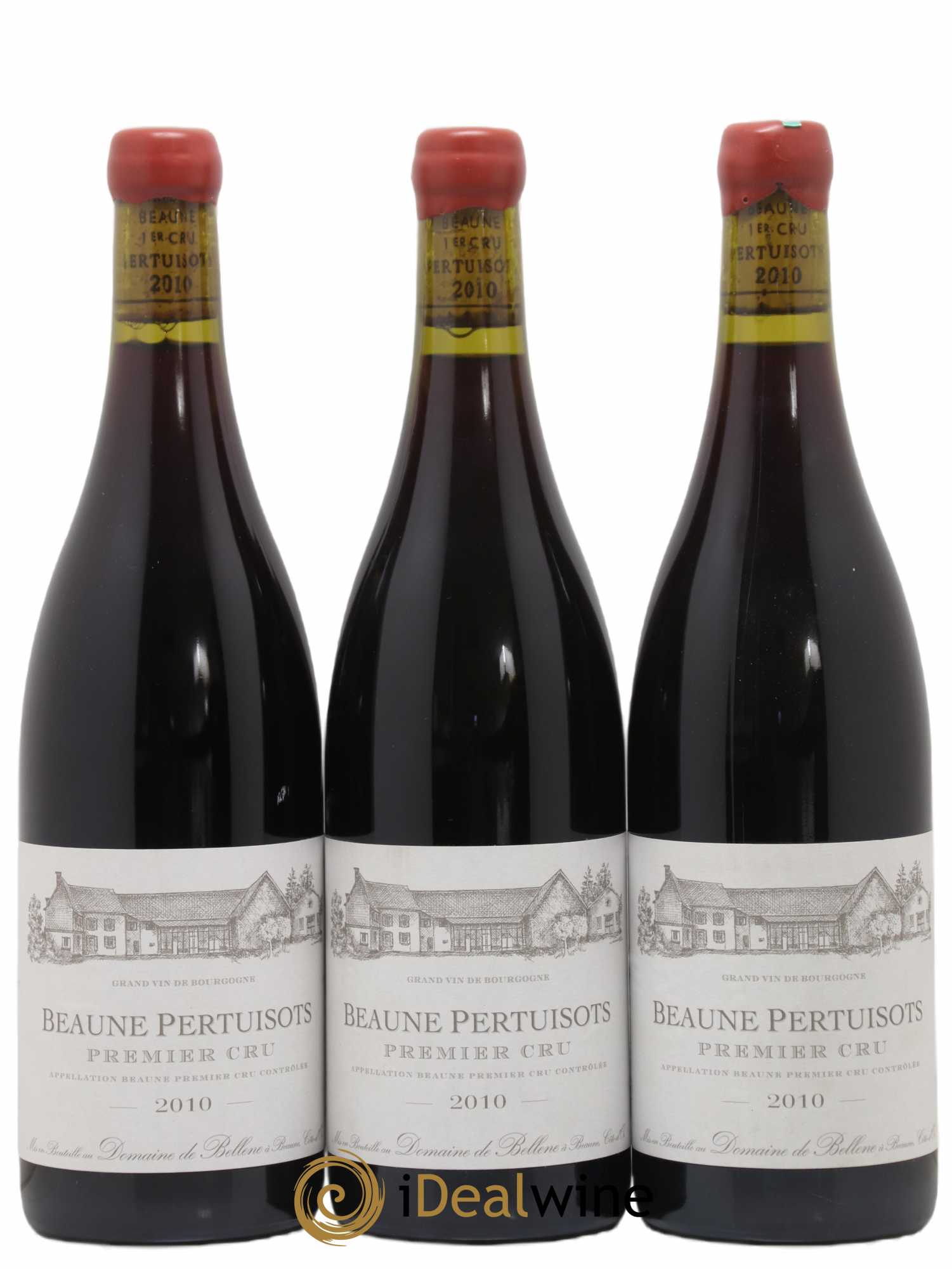 Beaune 1er Cru Les Pertuisots Domaine de Belenne 2010 - Posten von 3 Flaschen - 0