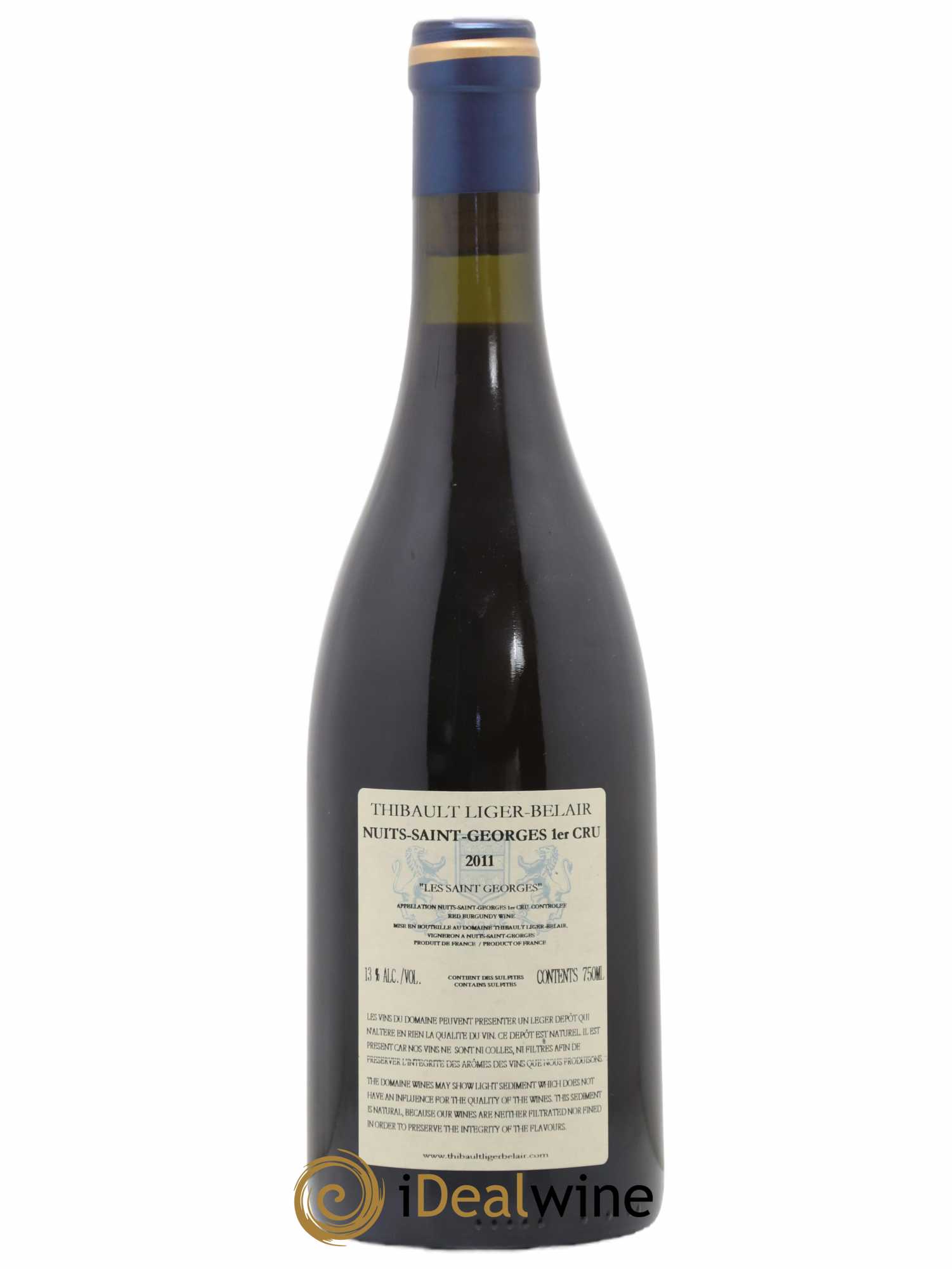 Nuits-Saint-Georges 1er Cru Les Saint-Georges Thibault Liger-Belair 2011 - Lot de 1 bouteille - 1