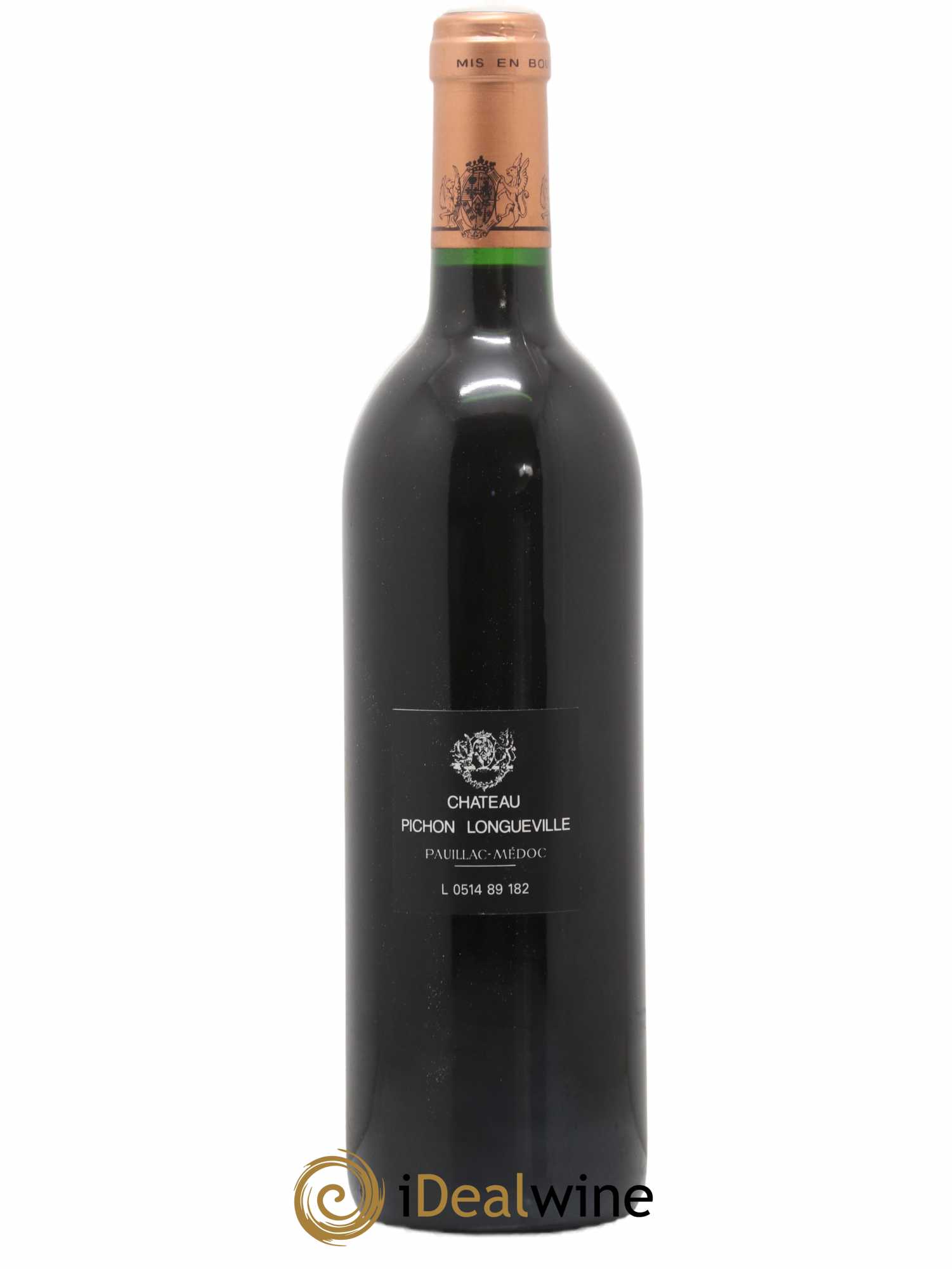 Pichon Longueville Baron 2ème Grand Cru Classé 1989 - Lot de 1 bouteille - 1