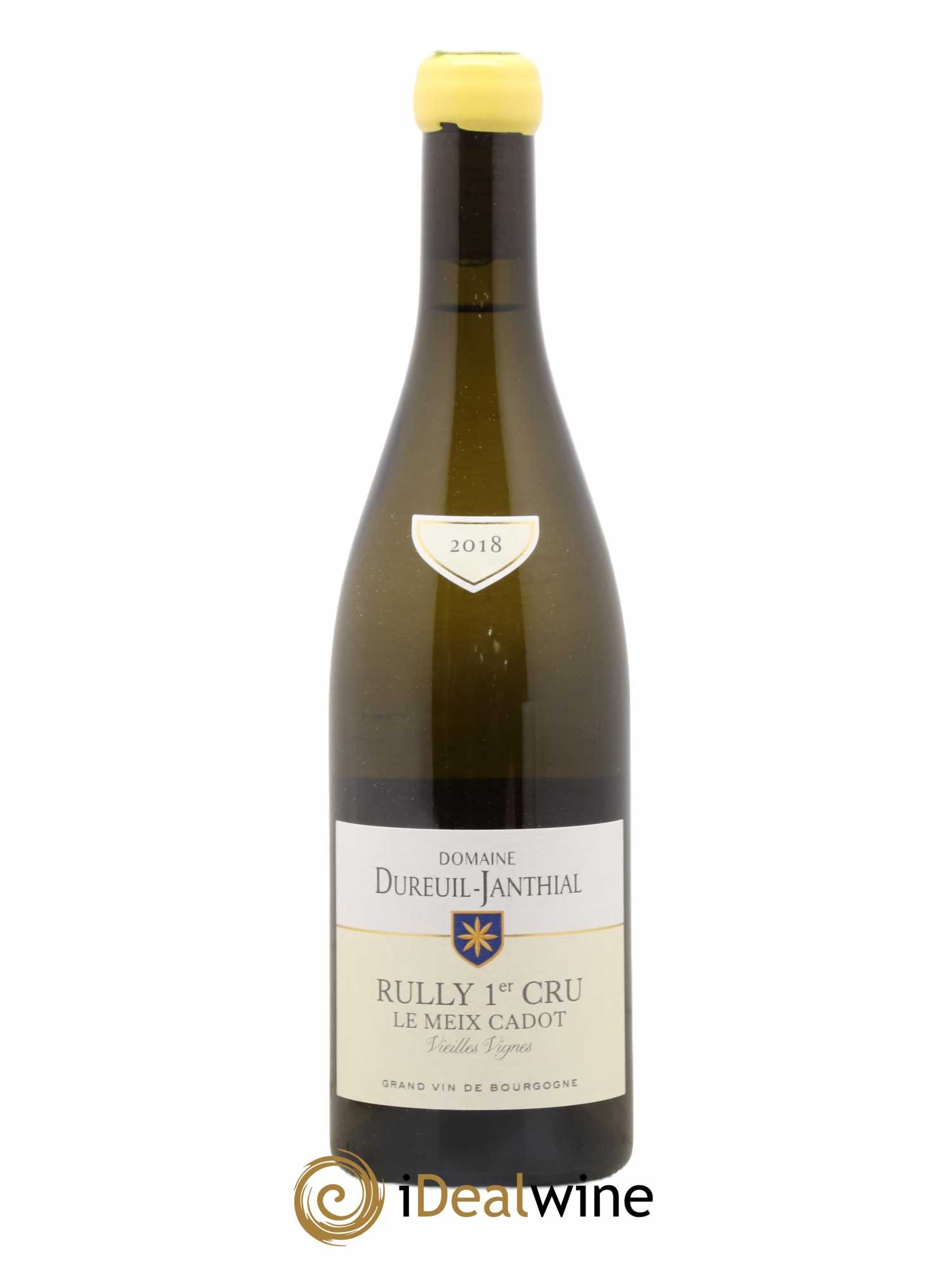 Rully 1er Cru Le Meix Cadot Vieilles Vignes Vincent Dureuil-Janthial 2018 - Lot de 1 bouteille - 0