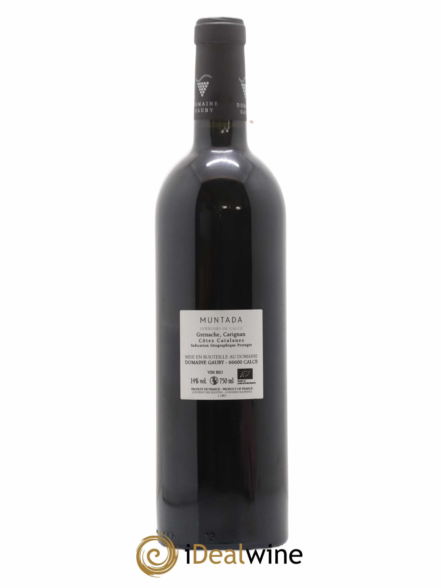 Côtes Catalanes (anciennement Côtes du Roussillon Villages) La Muntada Gauby (Domaine) 2018 - Lot de 1 bouteille - 1