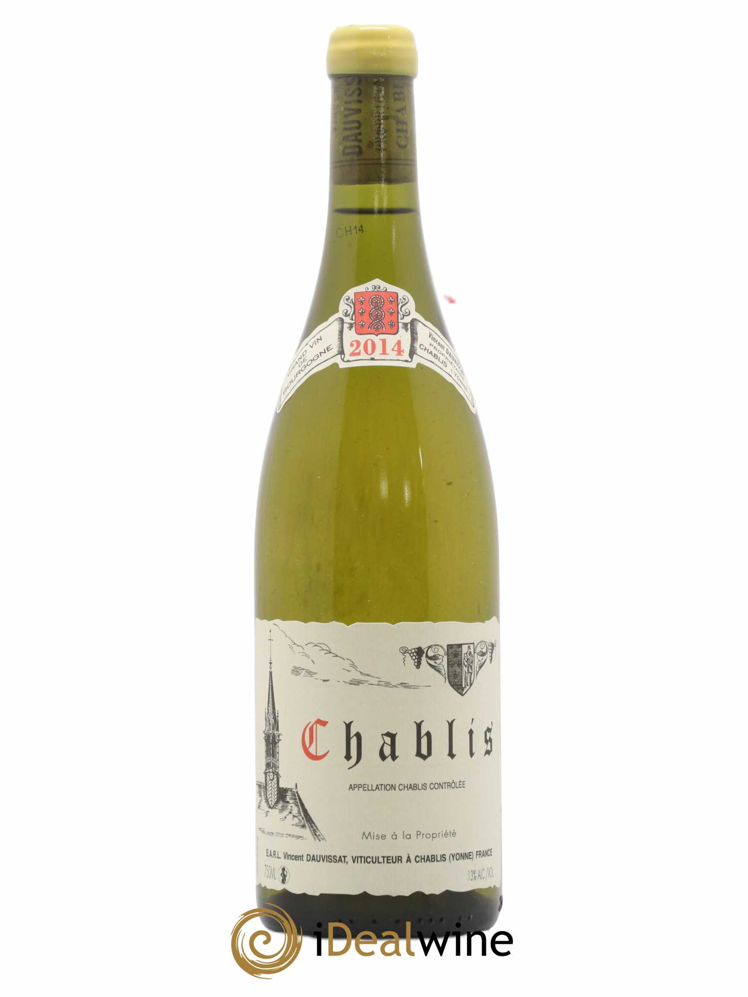 Chablis Vincent Dauvissat (Domaine) 2014 - Lot de 1 bouteille - 0