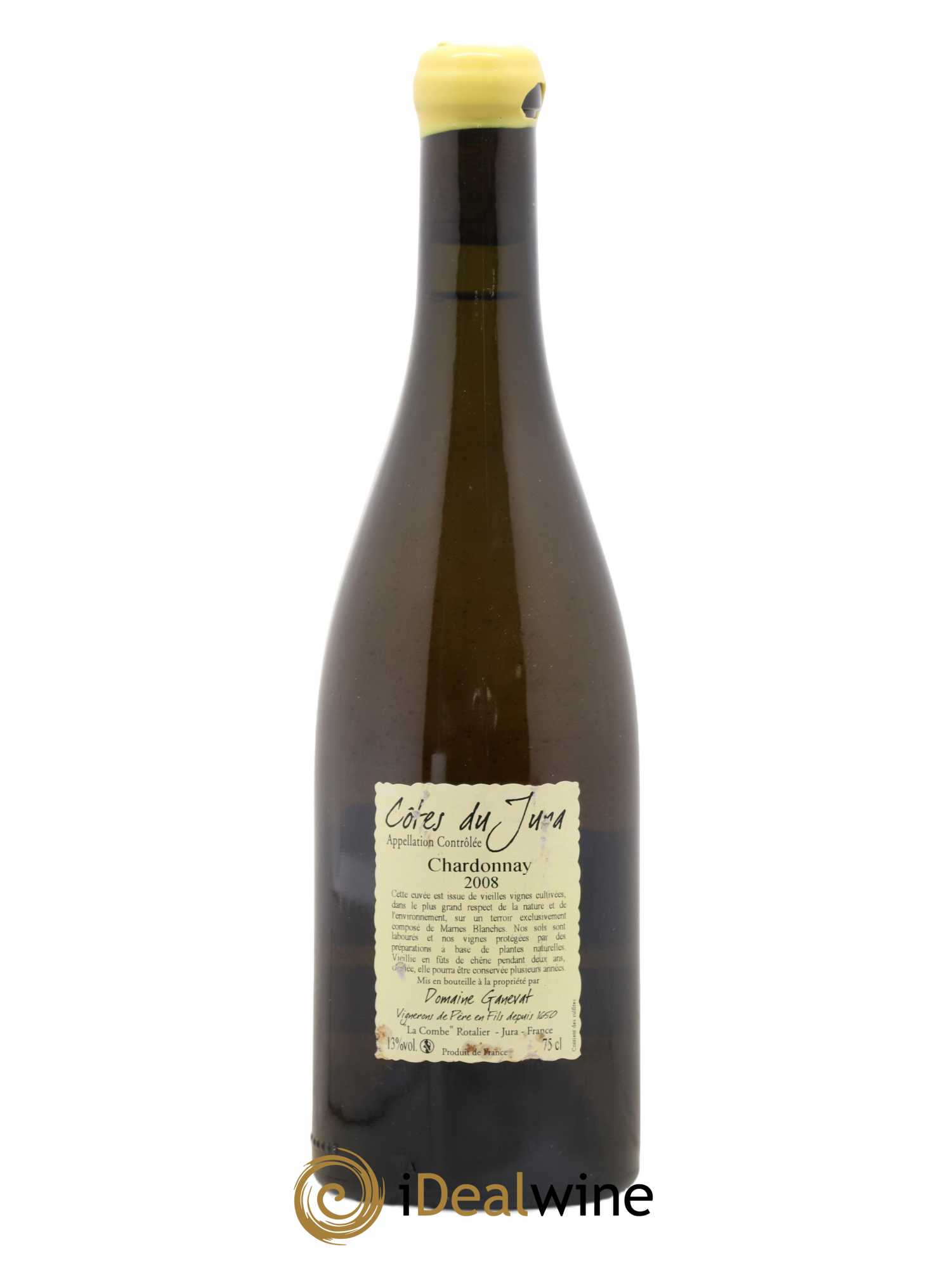 Côtes du Jura Les Grands Teppes Vieilles Vignes Jean-François Ganevat (Domaine) 2008 - Lot de 1 bouteille - 1