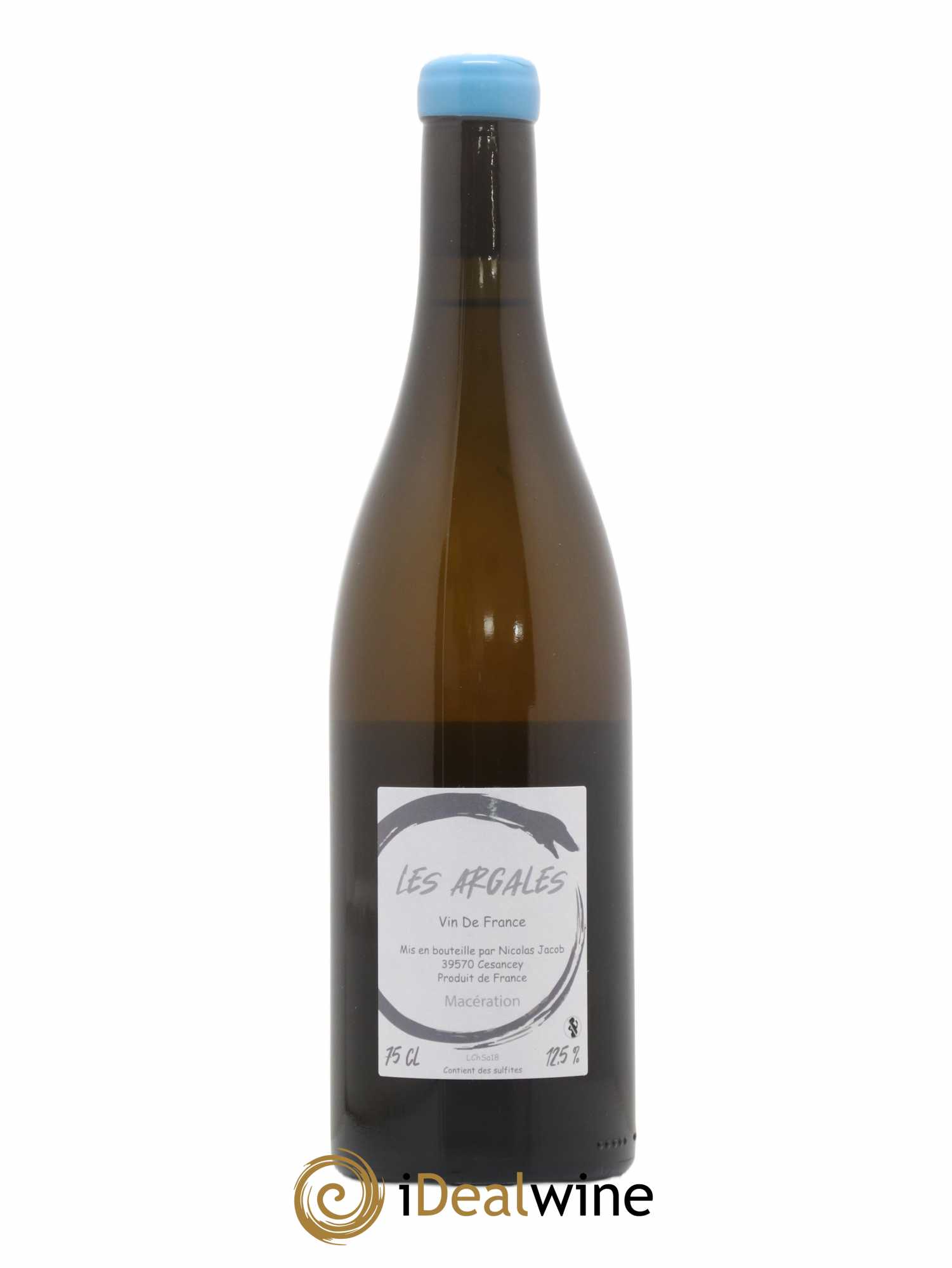 Vin de France Les Argales Nicolas Jacob 2018 - Lot de 1 bouteille - 1