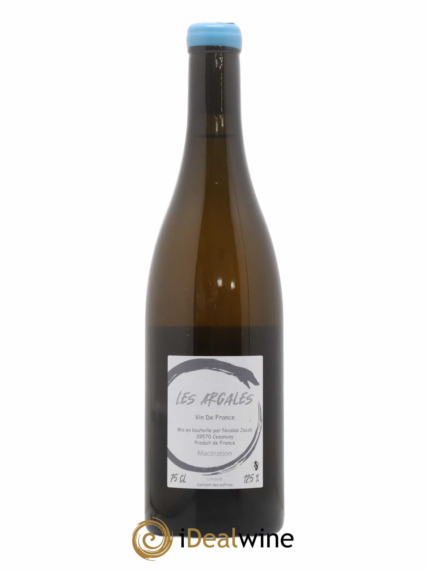 Vin de France Les Argales Nicolas Jacob 2018 - Lot de 1 bouteille - 1