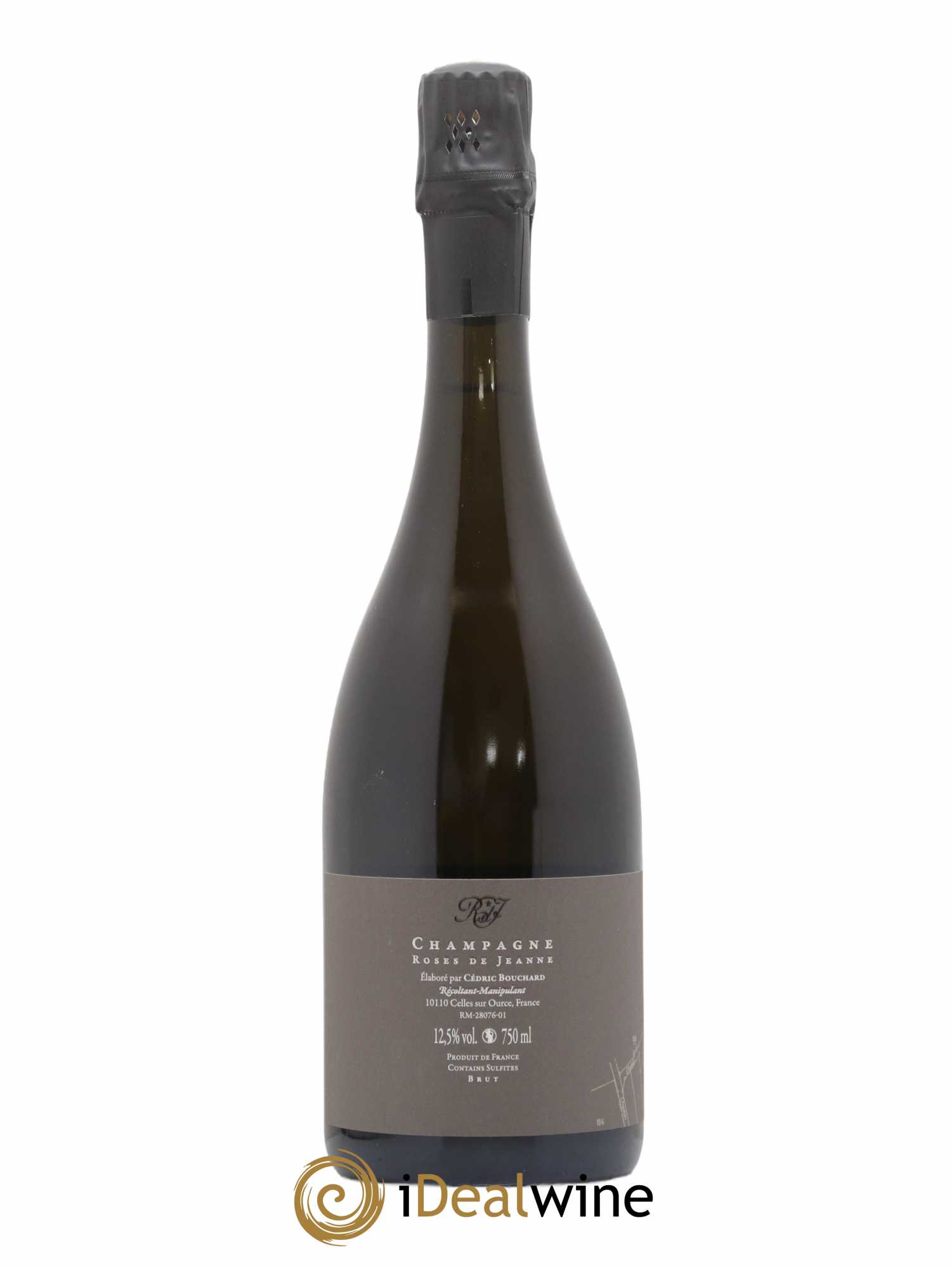 Roses de Jeanne Les Ursules Blanc de Noirs Brut Cédric Bouchard 2018 - Lot de 1 bouteille - 1