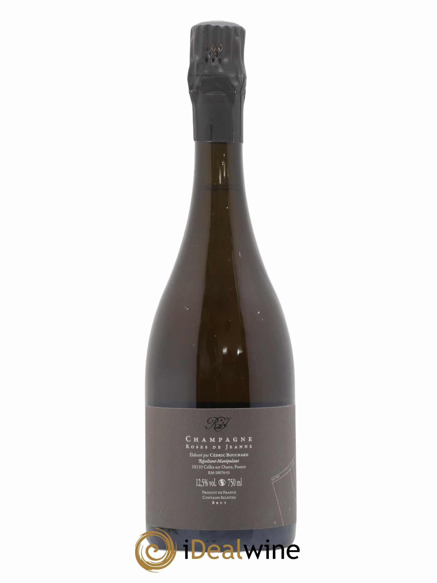 Roses de Jeanne Côte de Val Vilaine Blanc de Noirs Cédric Bouchard 2020 - Lot de 1 bouteille - 1