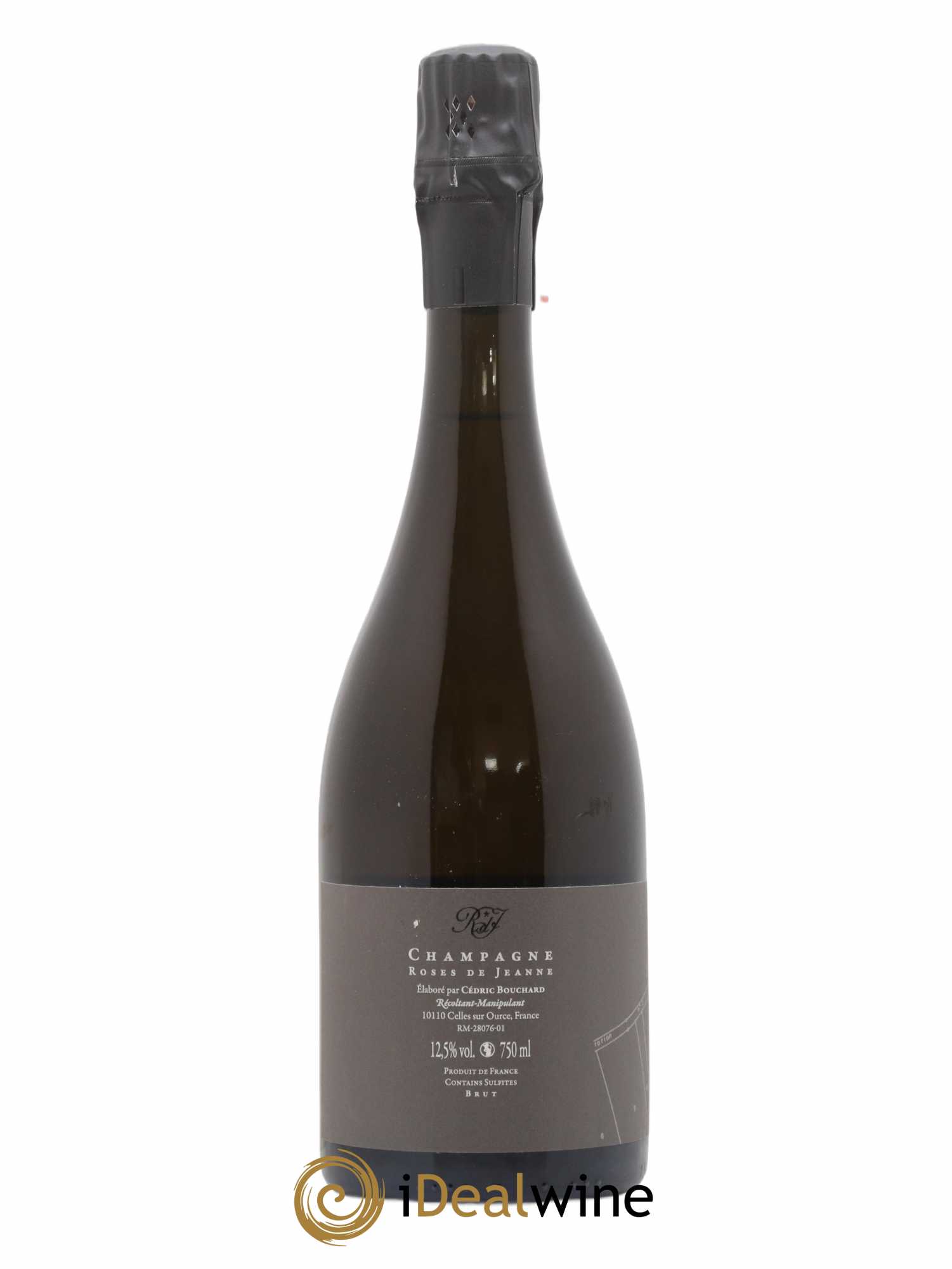 Roses de Jeanne Côte de Val Vilaine Blanc de Noirs Cédric Bouchard 2020 - Lot de 1 bouteille - 1