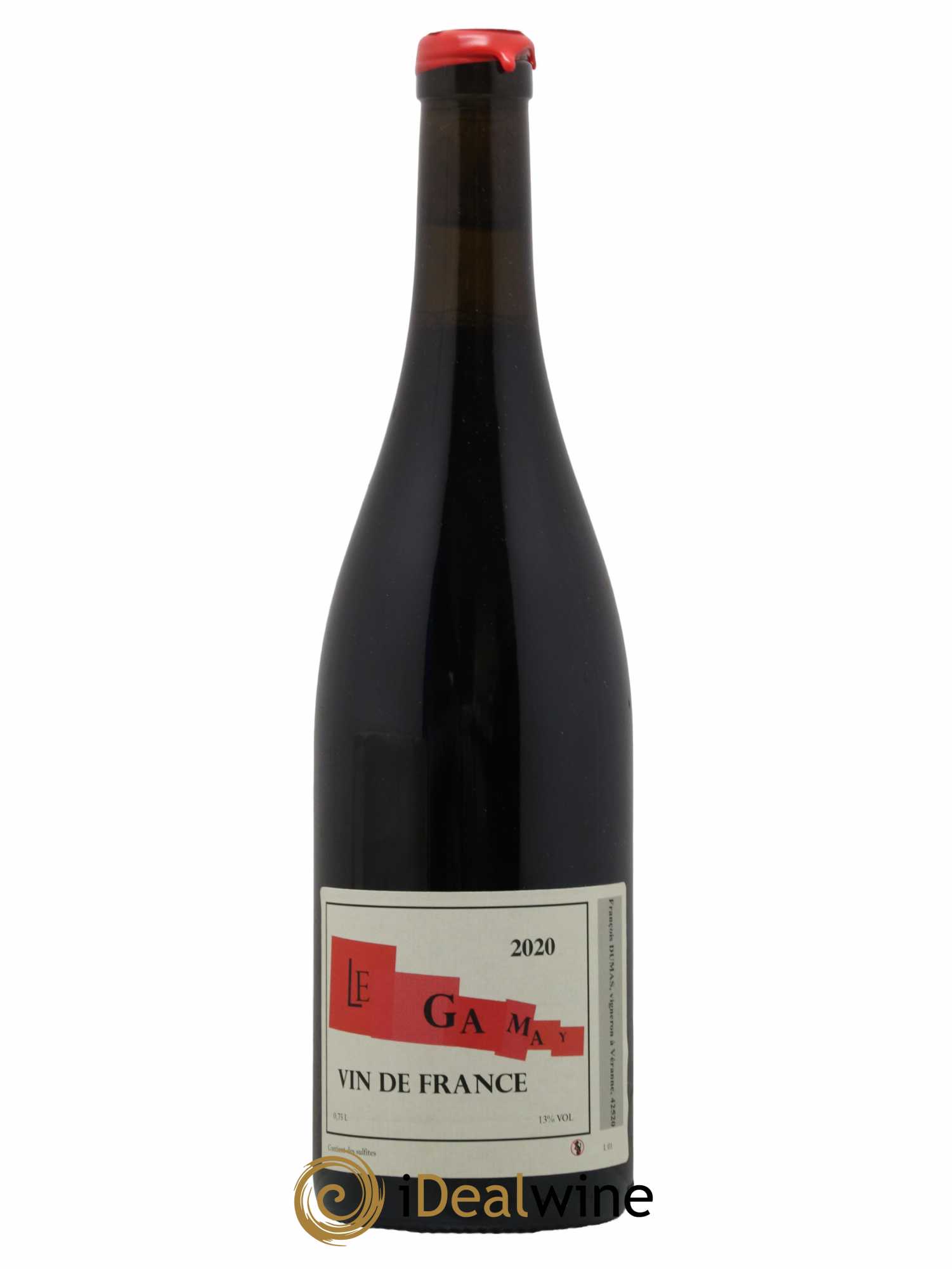 Vin de France Le Gamay Domaine François Dumas 2020 - Lot de 1 bouteille - 0