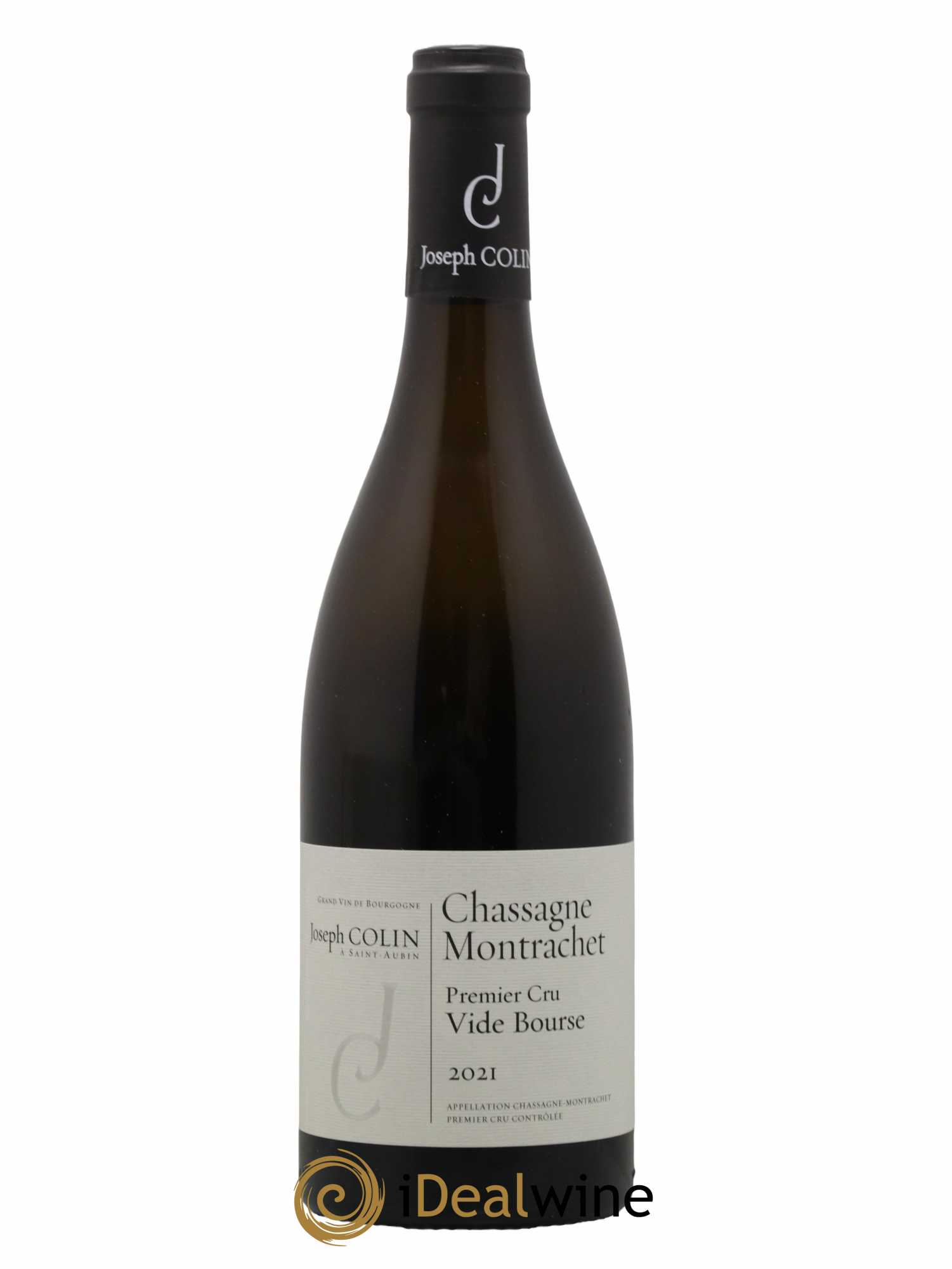 Chassagne-Montrachet 1er Cru Vide Bourse Joseph Colin 2021 - Lot de 1 bouteille - 0