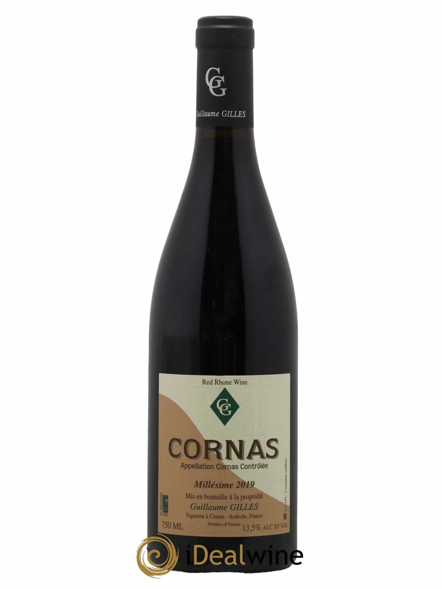 Cornas Guillaume Gilles (Domaine) 2019 - Lot de 1 bouteille - 0