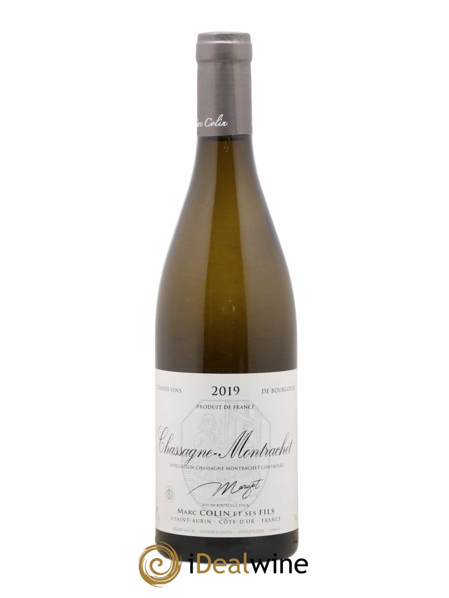 Chassagne-Montrachet Margot Marc Colin & Fils 2019 - Lot de 1 bouteille - 0