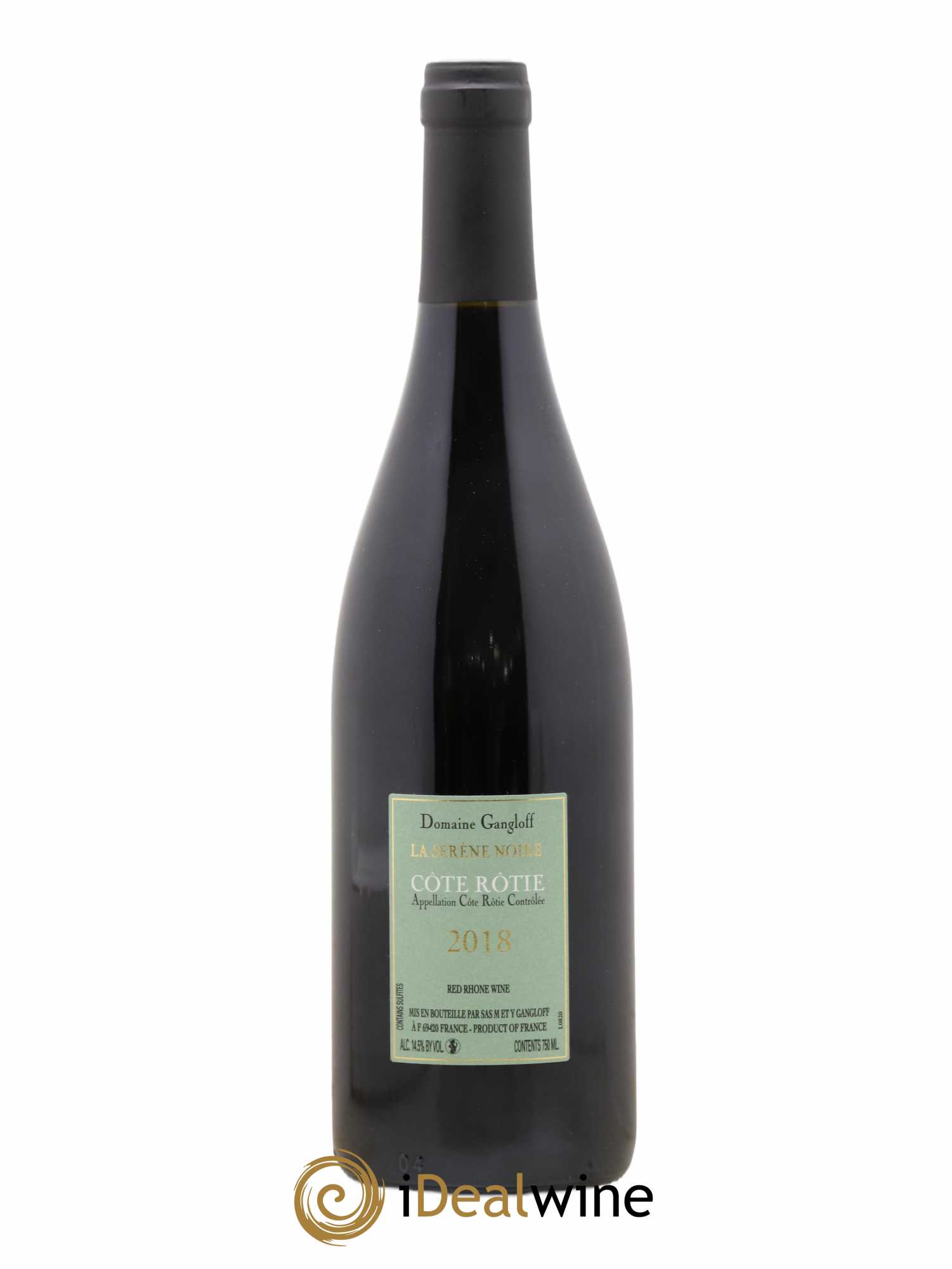 Côte-Rôtie La Sereine Noire Gangloff (Domaine) 2018 - Lot de 1 bouteille - 1